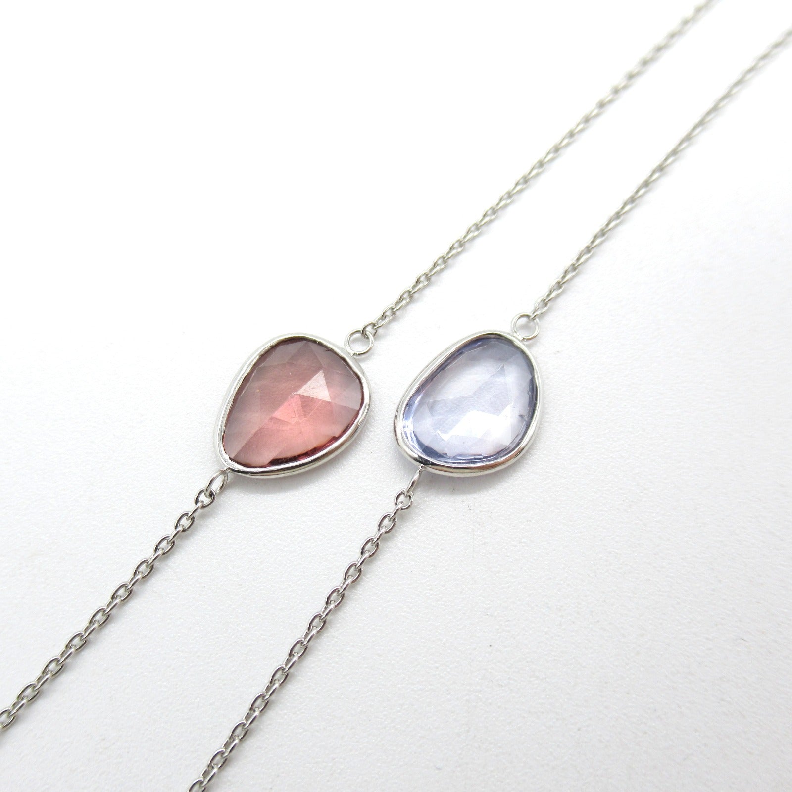 Ponte Vecchio 【激減優惠】18K白金Multicolor Diamond Necklace 0.17ct鑽石項鍊