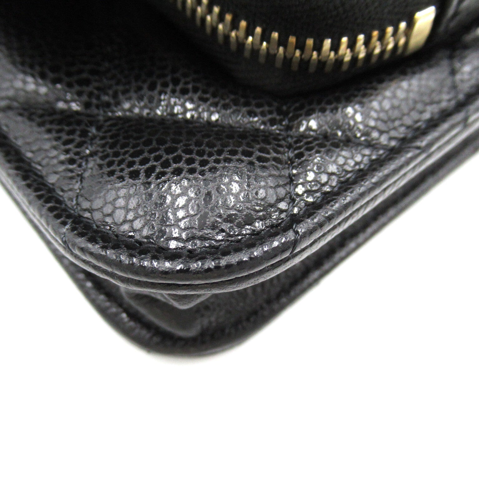 CHANEL 【激減優惠】菱格Caviar皮革Affinity Mini Chain Shoulder Bag金扣手挽肩背兩用袋黑色