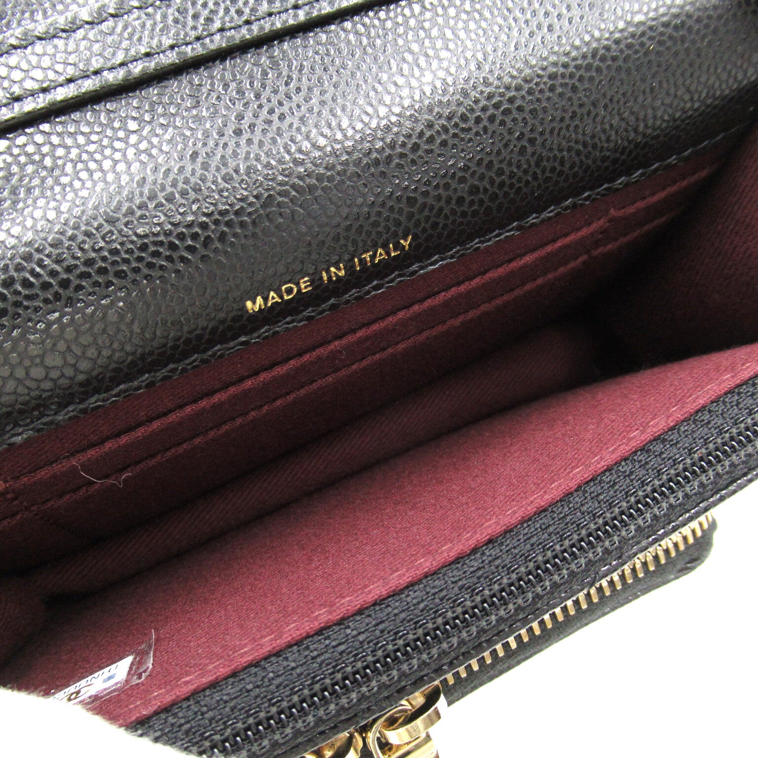 CHANEL 【激減優惠】菱格Caviar皮革Affinity Mini Chain Shoulder Bag金扣手挽肩背兩用袋黑色