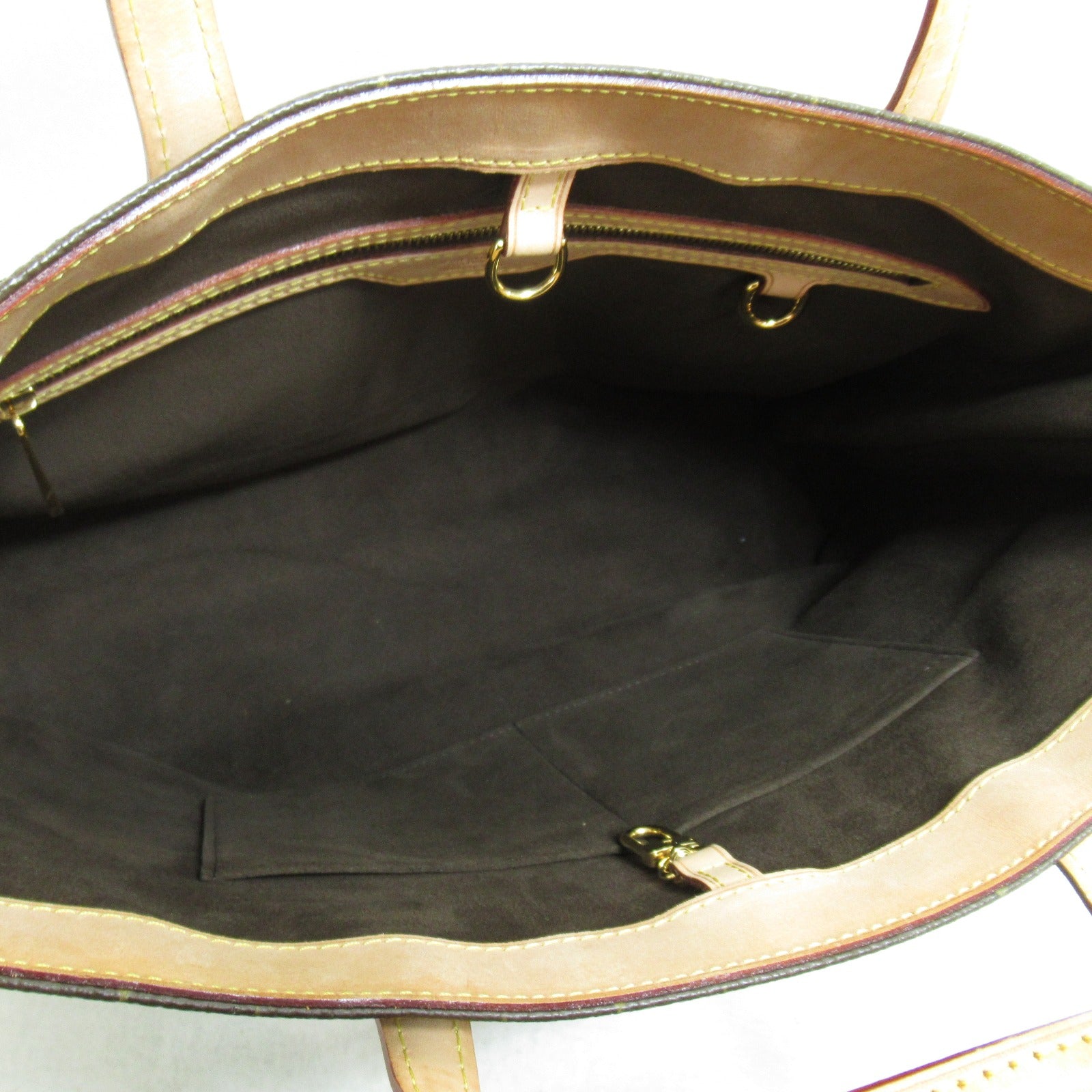 LOUIS VUITTON Monogram Wilscher MM手挽袋/肩背袋啡色