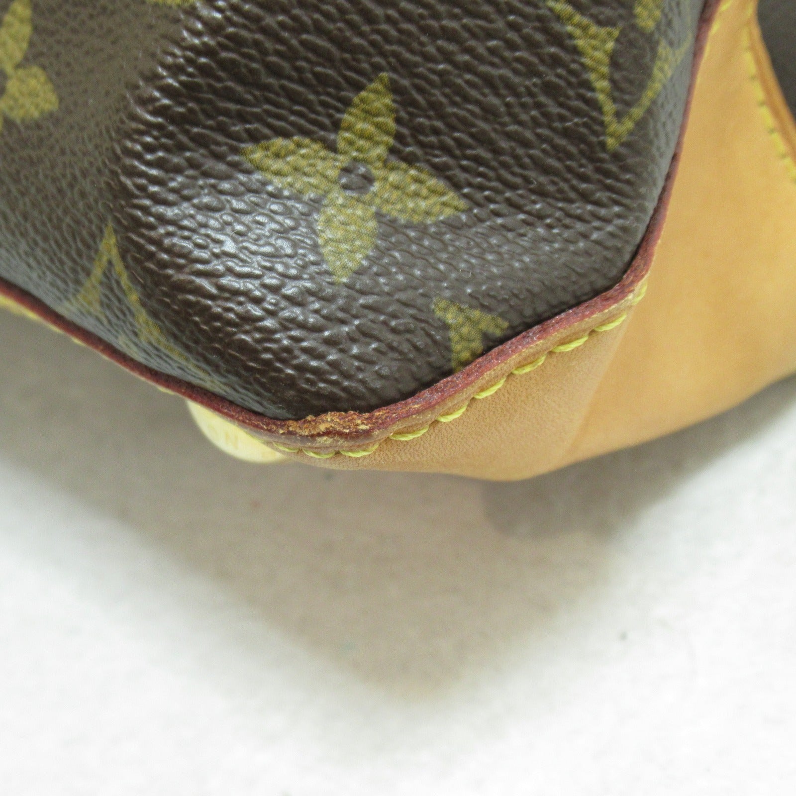 LOUIS VUITTON Monogram Wilscher MM手挽袋/肩背袋啡色