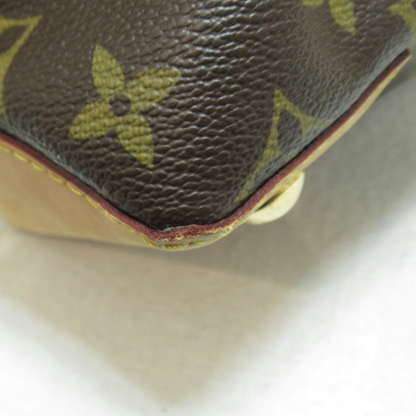 LOUIS VUITTON Monogram Wilscher MM手挽袋/肩背袋啡色