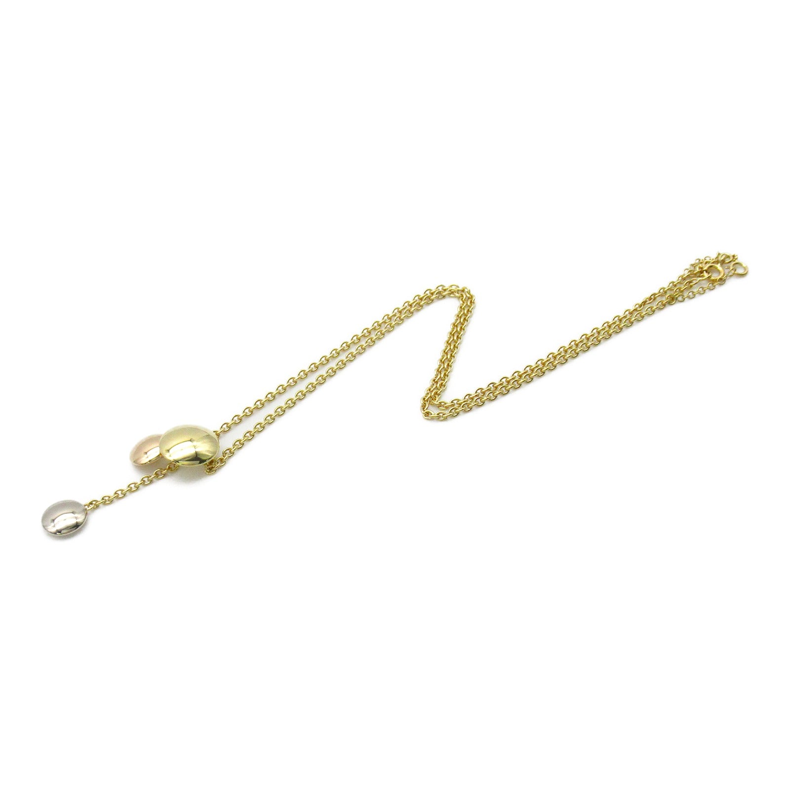 CARTIER 18K黃金/玫瑰金/白金Sweet Trinity項鍊