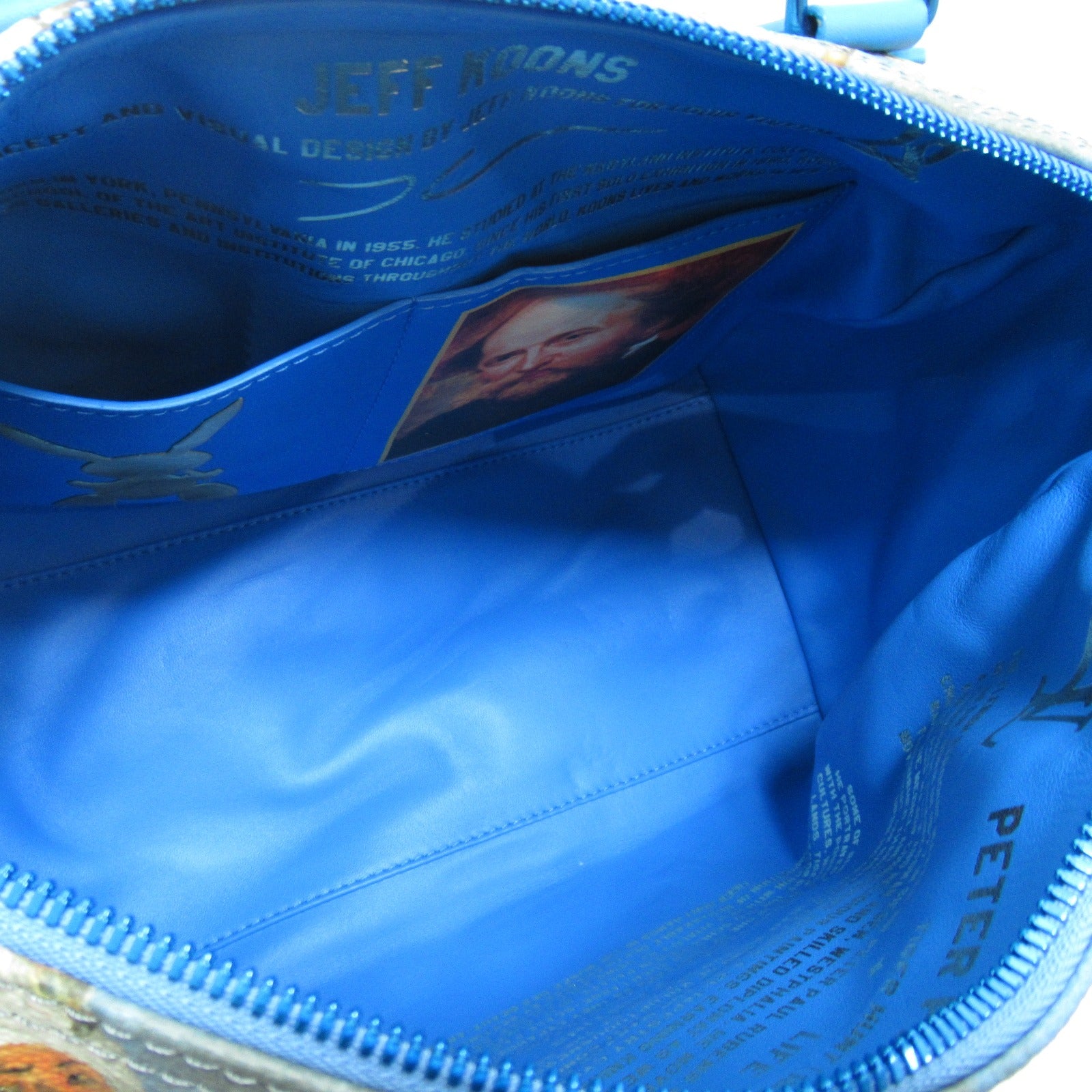 LOUIS VUITTON **【激減優惠】Masters Collection Rubens Speedy 30 手挽袋藍色/棕色