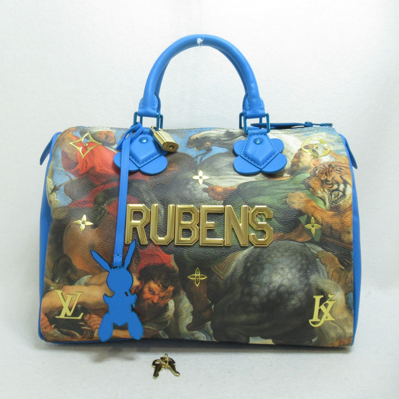 LOUIS VUITTON **【激減優惠】Masters Collection Rubens Speedy 30 手挽袋藍色/棕色