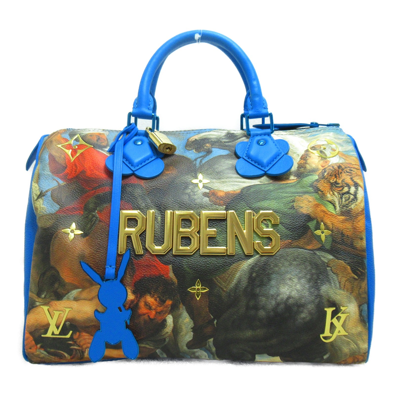 LOUIS VUITTON **【激減優惠】Masters Collection Rubens Speedy 30 手挽袋藍色/棕色