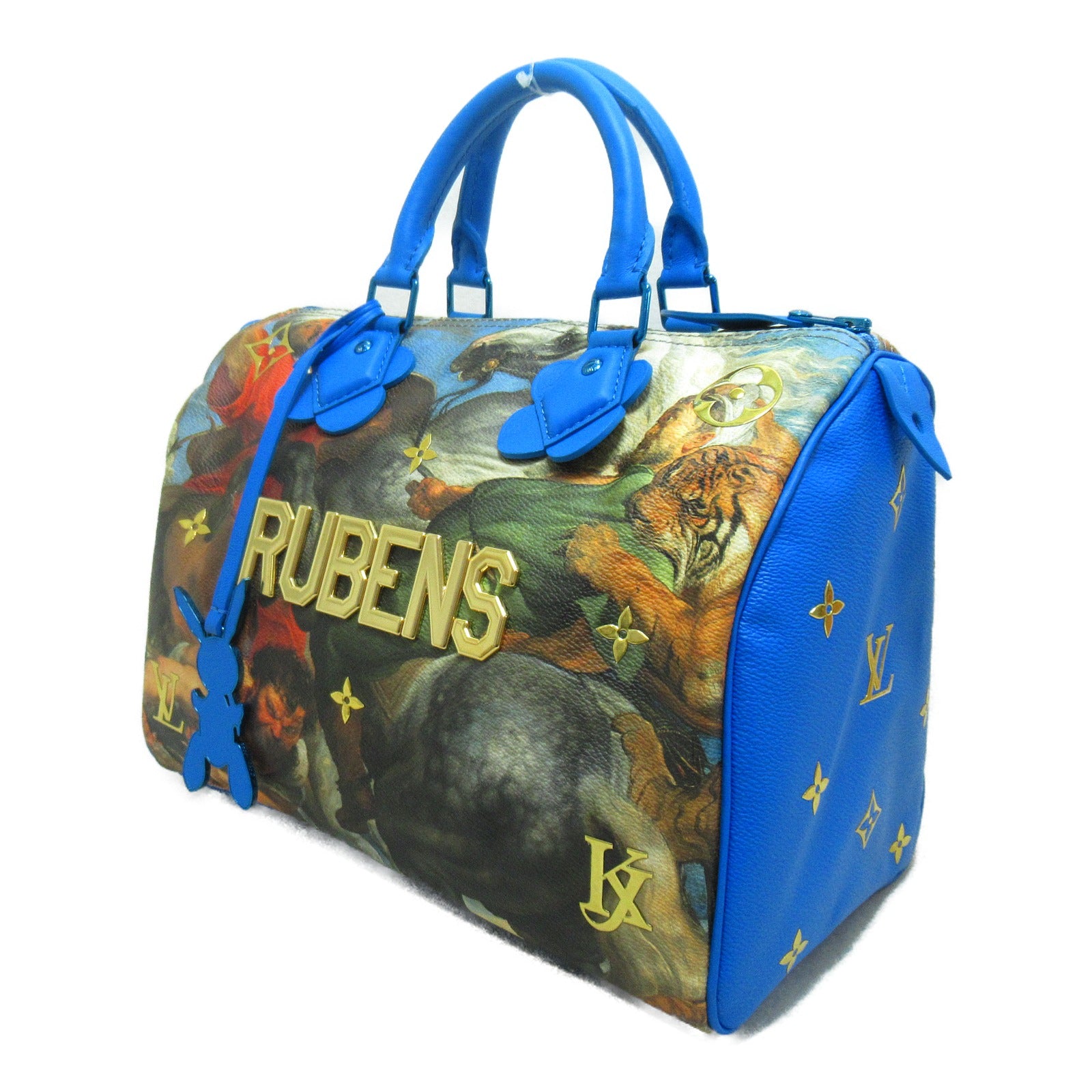 LOUIS VUITTON **【激減優惠】Masters Collection Rubens Speedy 30 手挽袋藍色/棕色