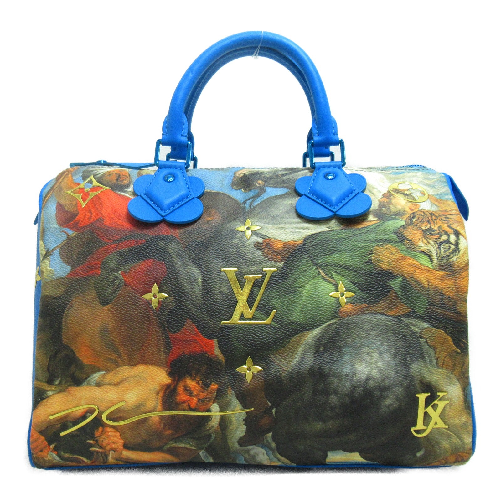 LOUIS VUITTON **【激減優惠】Masters Collection Rubens Speedy 30 手挽袋藍色/棕色