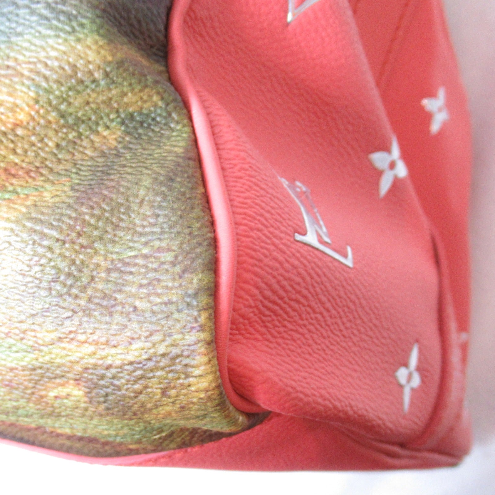 LOUIS VUITTON 【激減優惠】Masters Collection Keepall 50 Bandouliere波士頓包/肩背袋粉紅色
