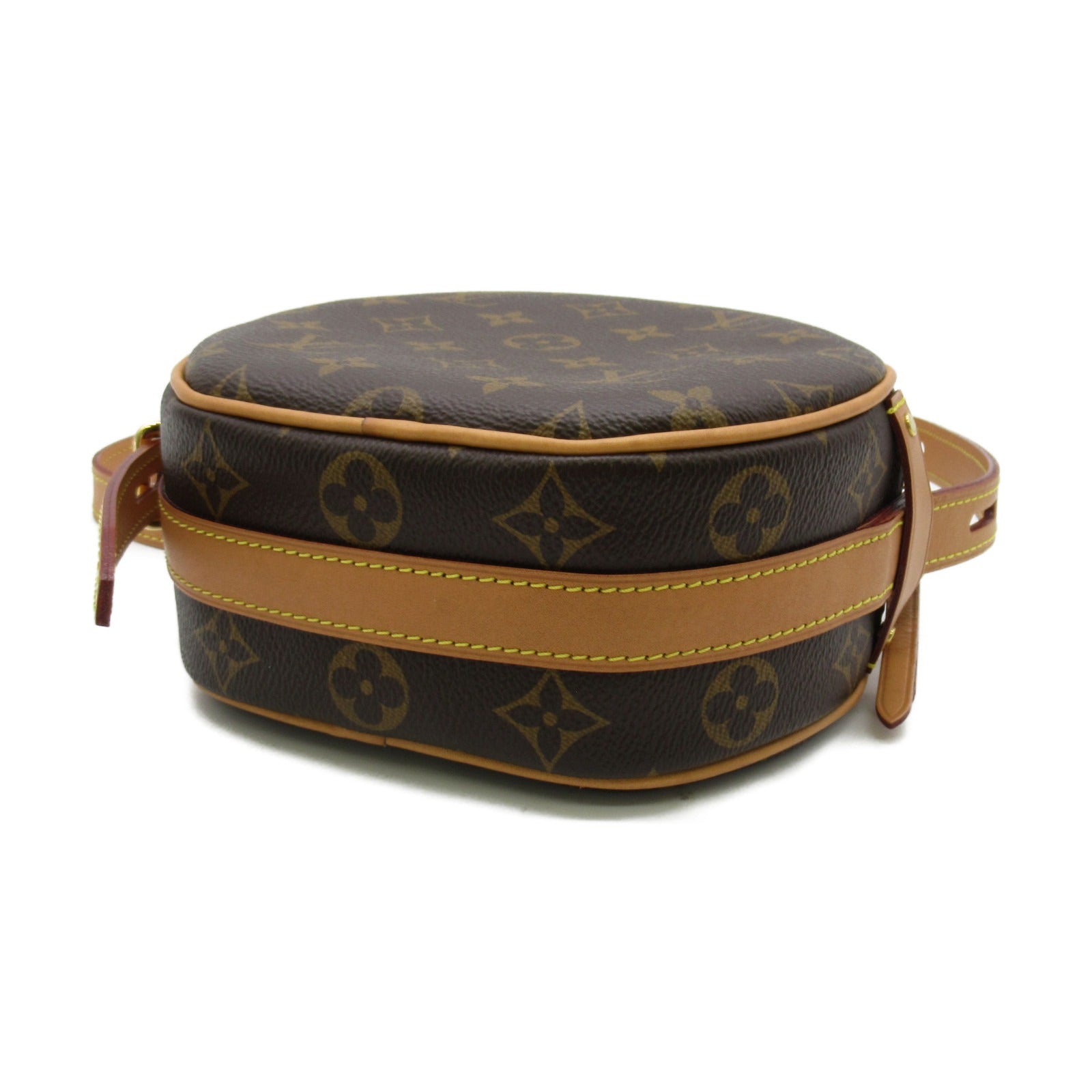 LOUIS VUITTON Monogram Boite Chapeau Souple PM Shoulder Bag金扣肩背袋啡色
