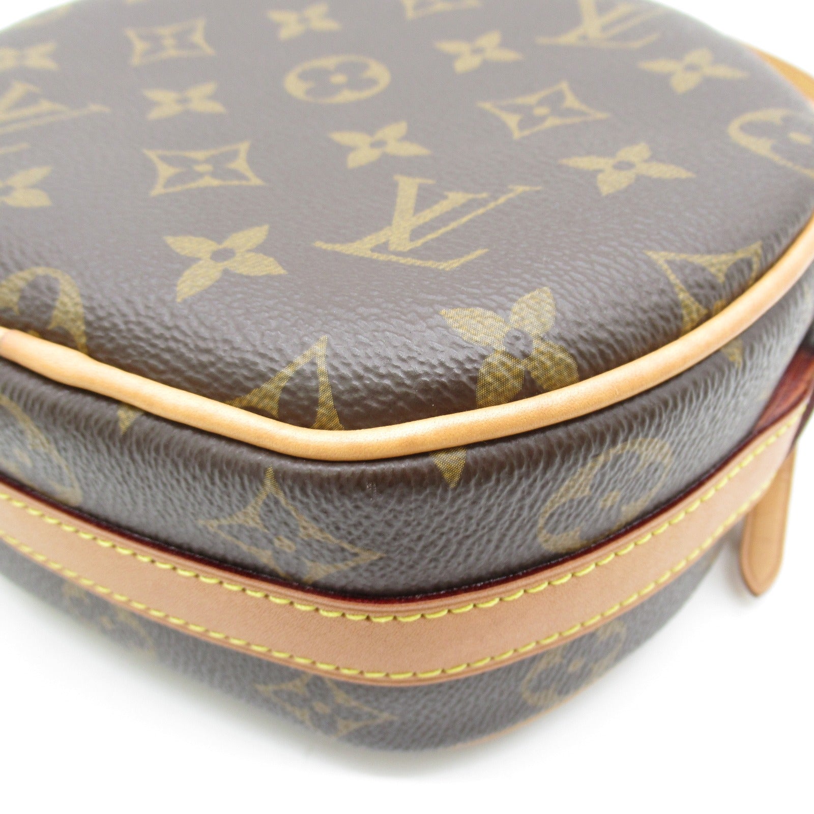 LOUIS VUITTON Monogram Boite Chapeau Souple PM Shoulder Bag金扣肩背袋啡色