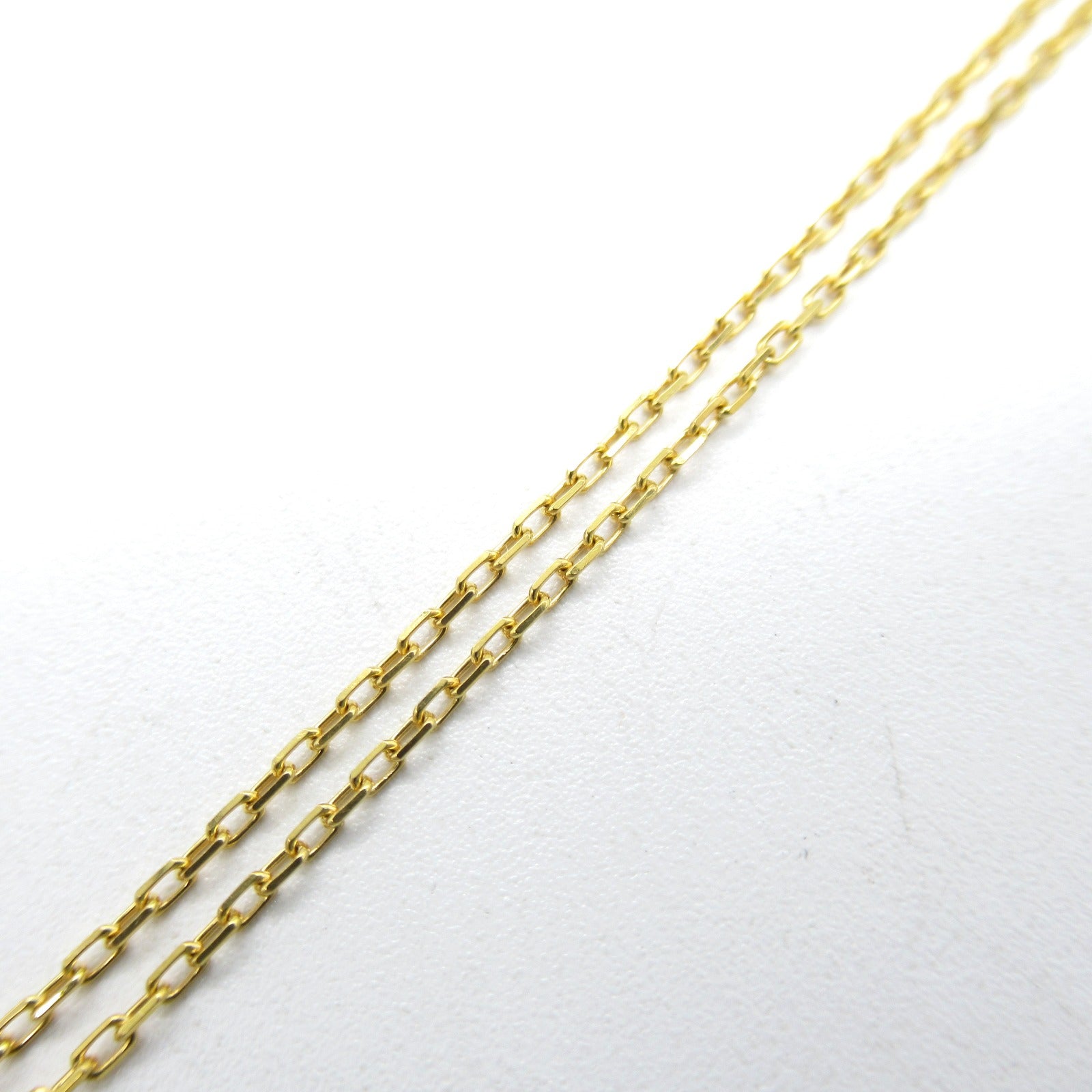 CARTIER 18K玫瑰金Double C Necklace鑽石項鍊