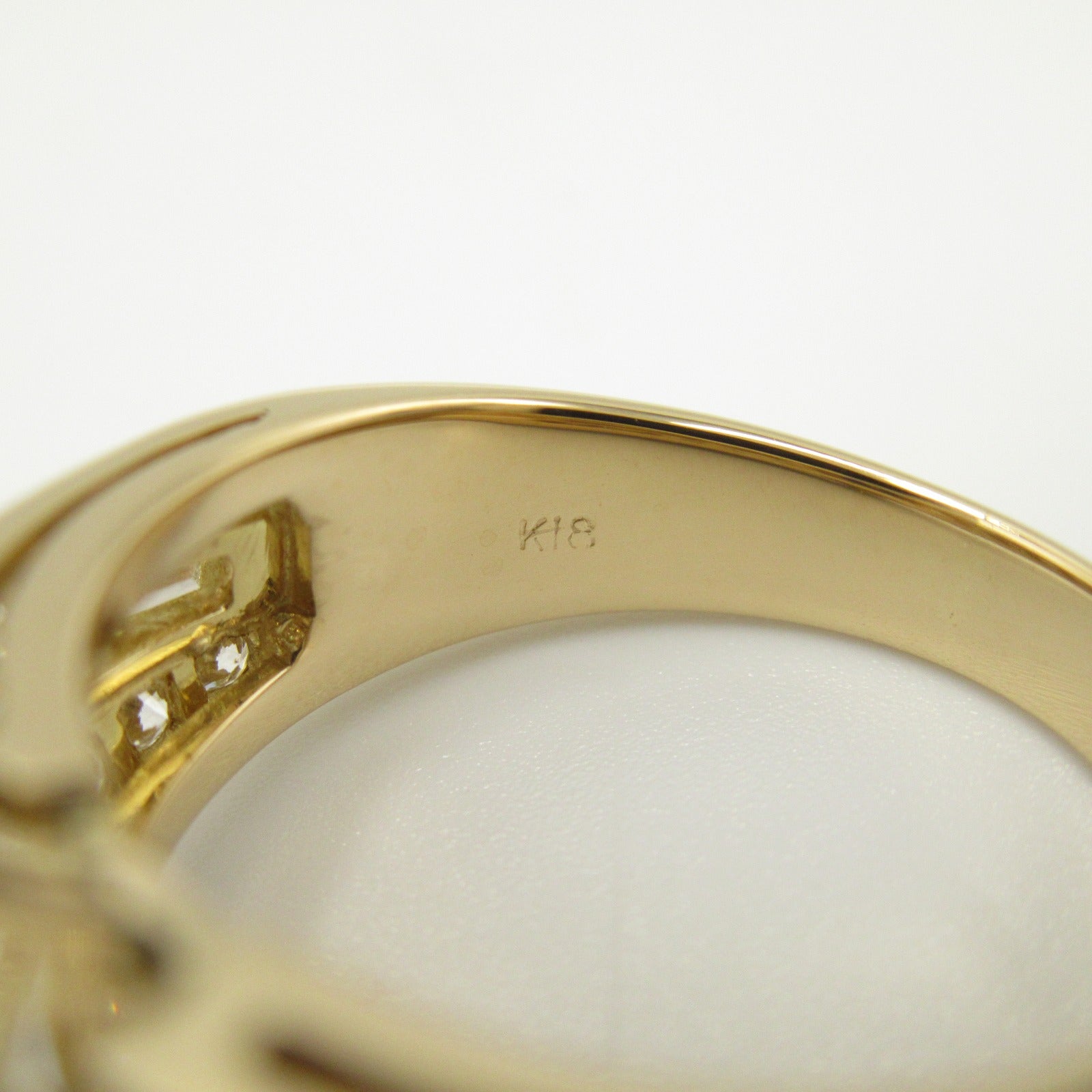 JEWELRY 18K黃金Sapphire Ring 1.72ct藍寶石/1.83ct鑽石戒指US#4.75