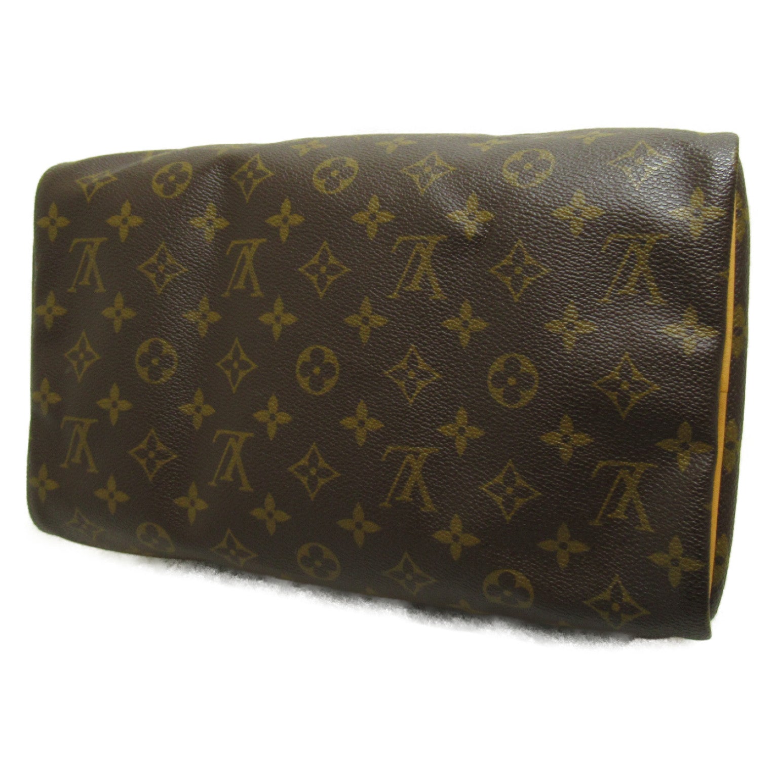 LOUIS VUITTON Monogram Speedy 30金扣手挽袋啡色