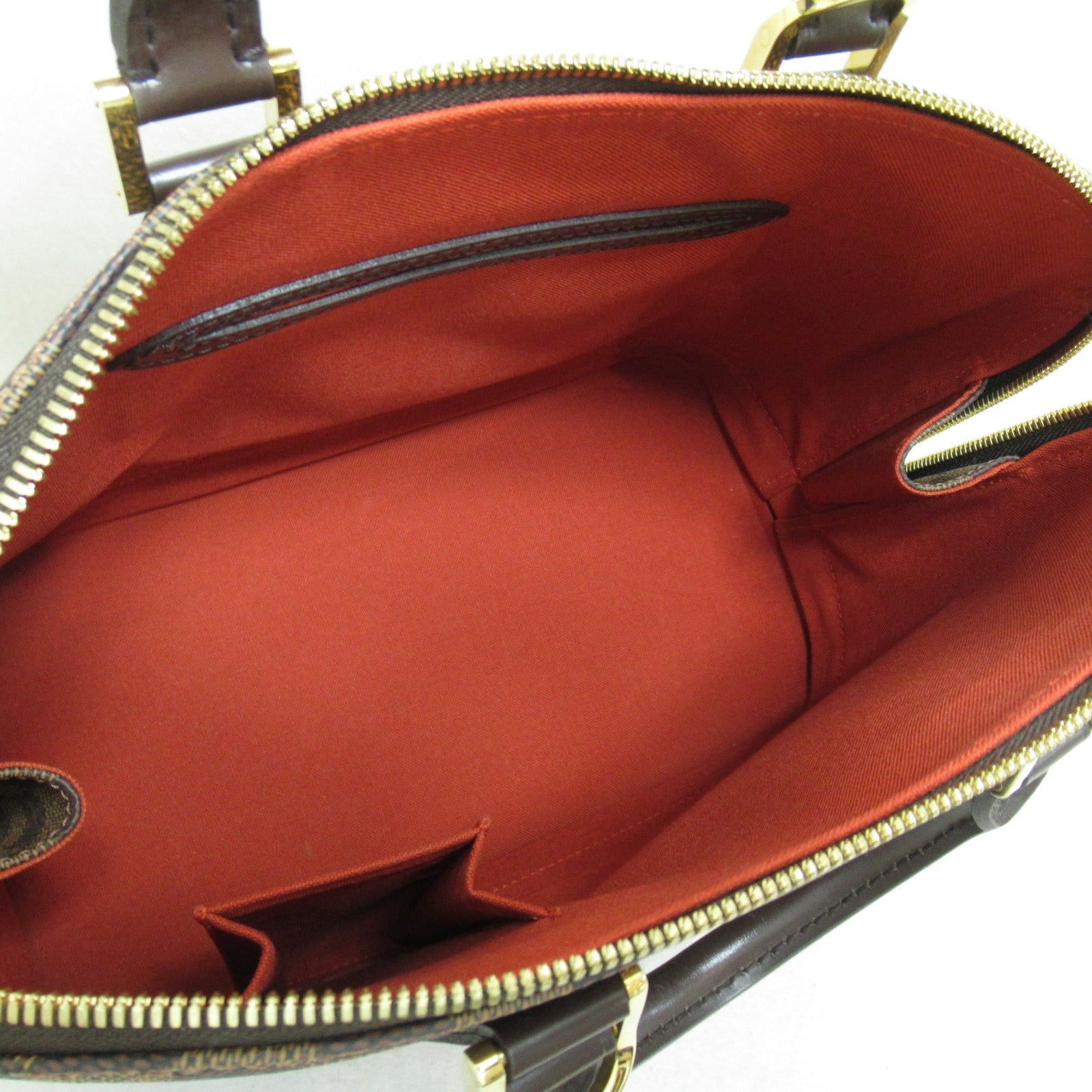 LOUIS VUITTON Damier Alma PM手挽袋啡色