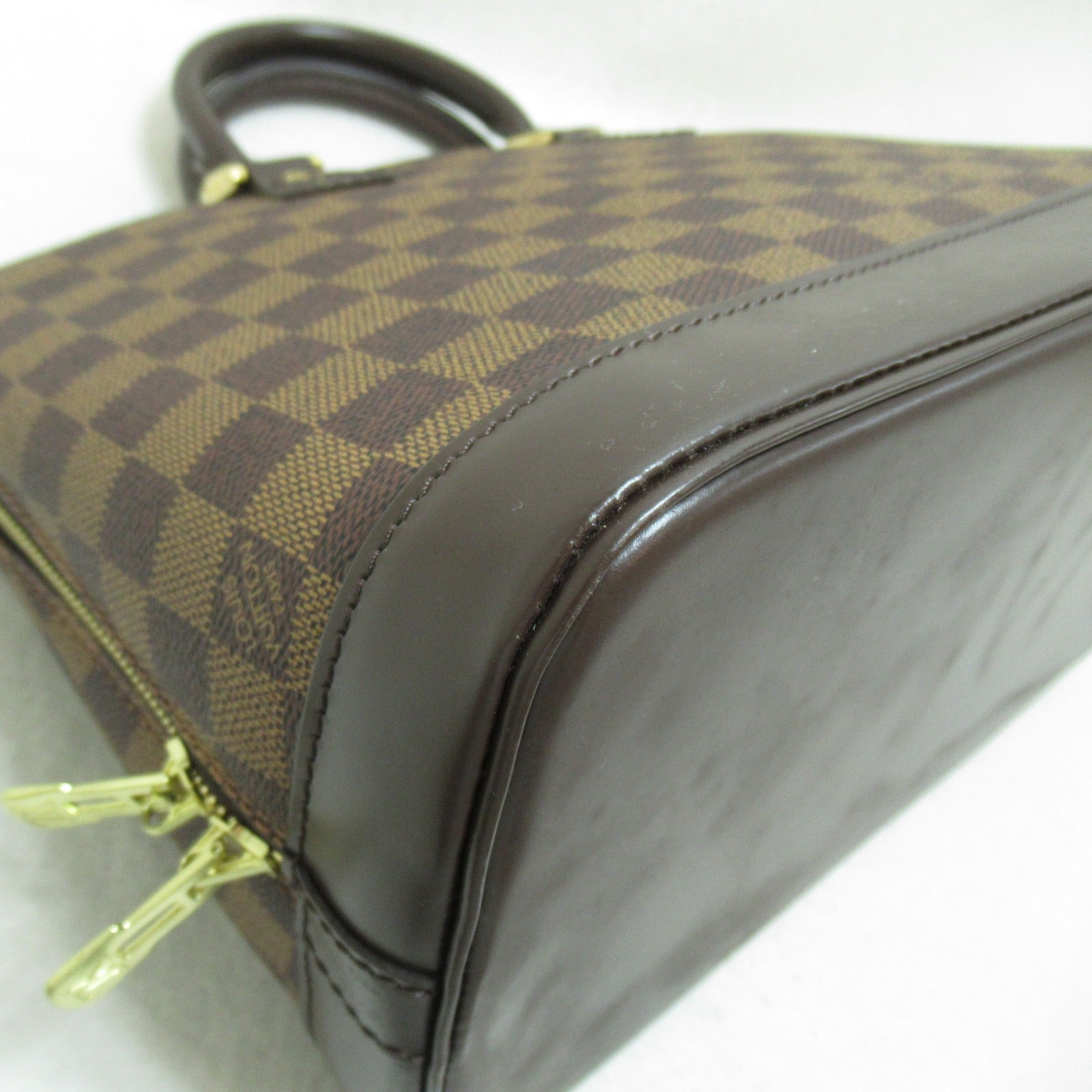 LOUIS VUITTON Damier Alma PM手挽袋啡色