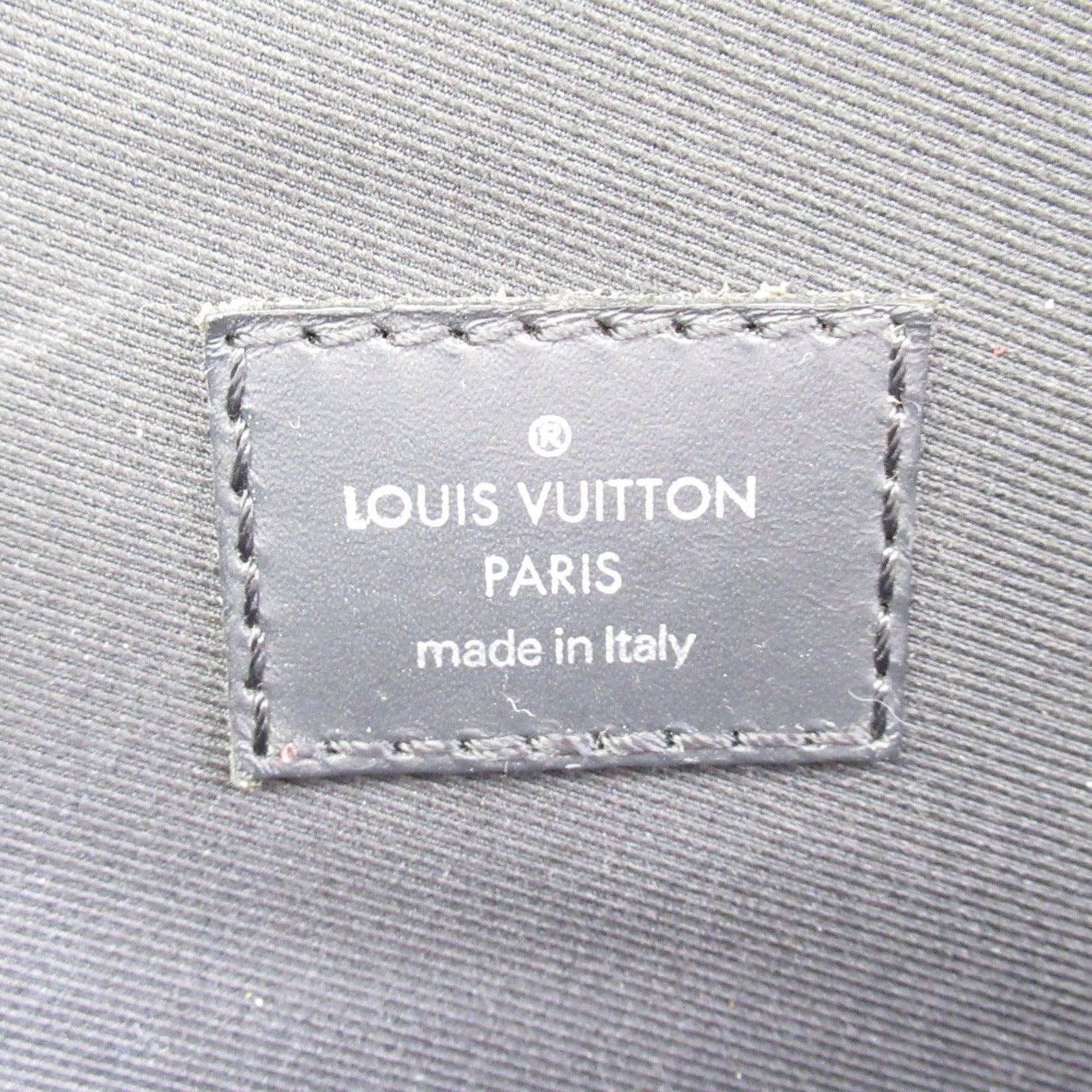 LOUIS VUITTON Epi Circle Bum Shoulder Bag銀扣腰包黑色