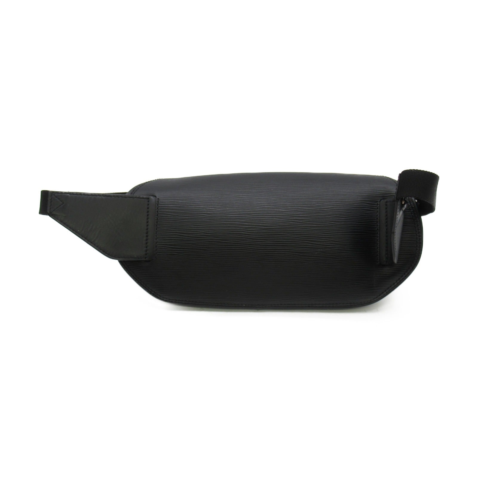 LOUIS VUITTON Epi Circle Bum Shoulder Bag銀扣腰包黑色