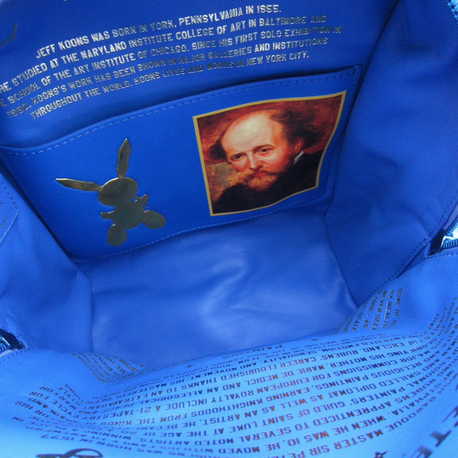 LOUIS VUITTON **【激減優惠】Masters collection Rubens Palm Springs Backpack背包藍色/棕色