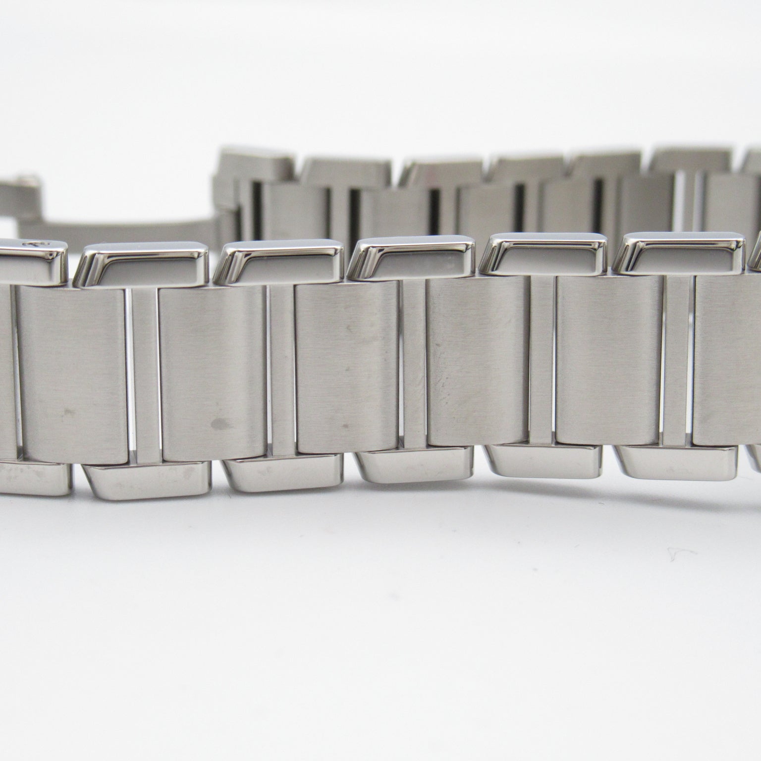 CARTIER Tank Francais不鏽鋼手錶石英機芯米白色