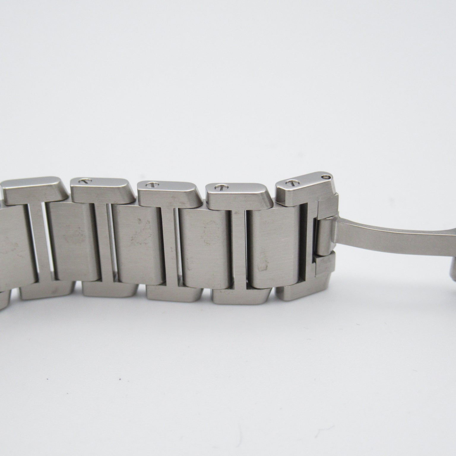 CARTIER Tank Francais不鏽鋼手錶石英機芯米白色