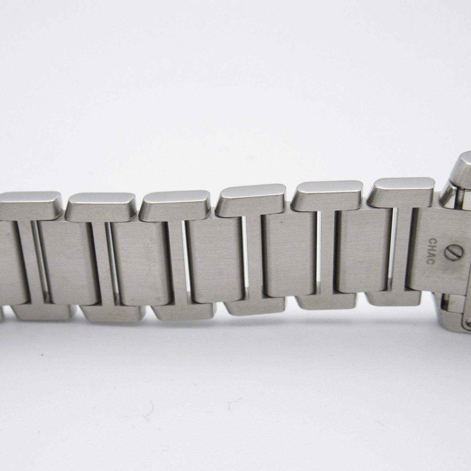 CARTIER Tank Francais不鏽鋼手錶石英機芯米白色