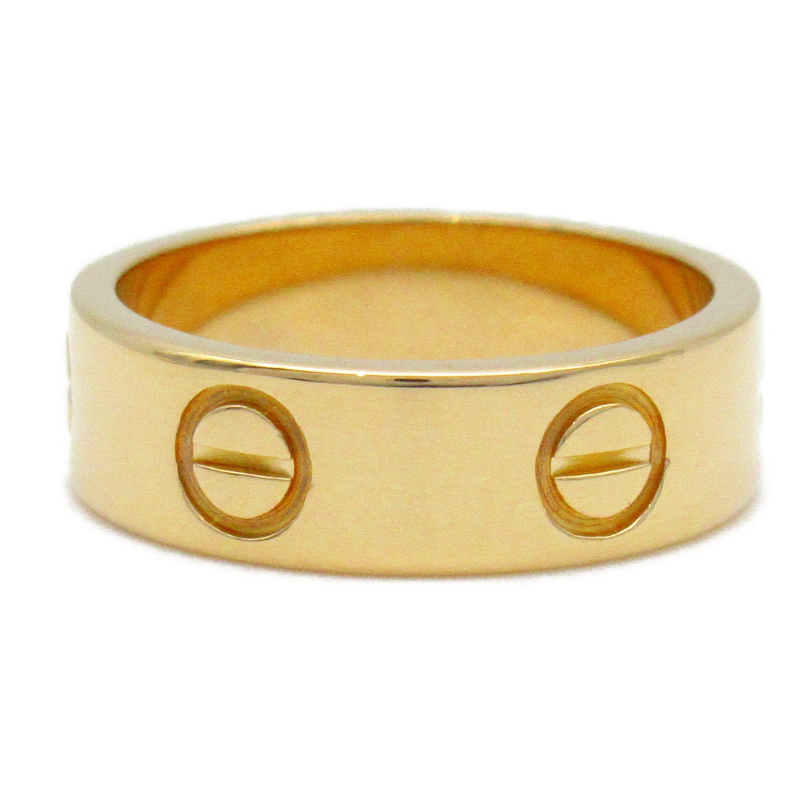 CARTIER 18K黃金Love Ring戒指US#4.75/Cartier#49