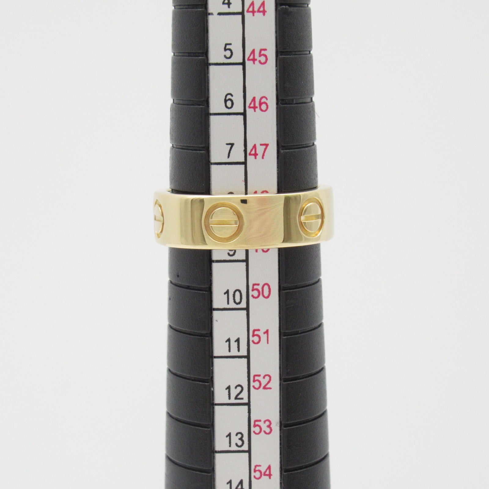 CARTIER 18K黃金Love Ring戒指US#4.75/Cartier#49