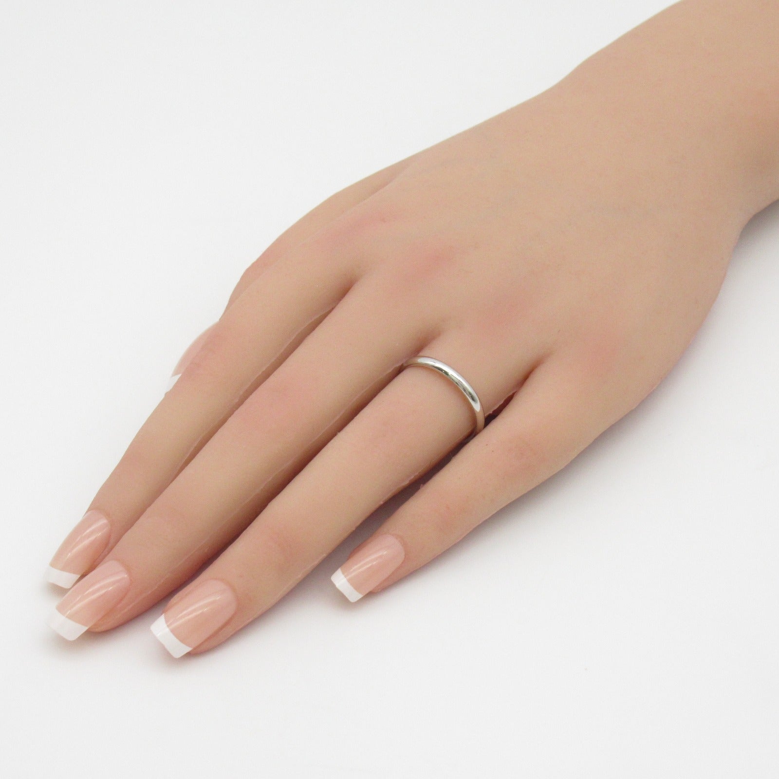 CARTIER PT950鉑金1895 Wedding Ring戒指Cartier#56/US#7.5
