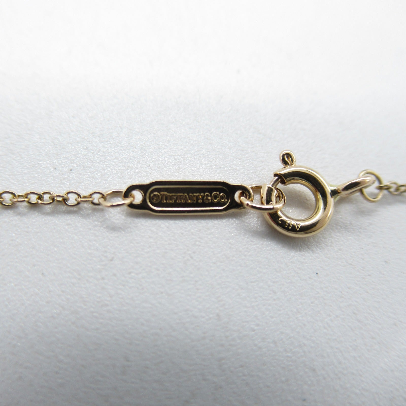 TIFFANY＆CO 【激減優惠】18K玫瑰金/PT950鉑金Schlumberger Lynn Diamond Necklace鑽石項鍊
