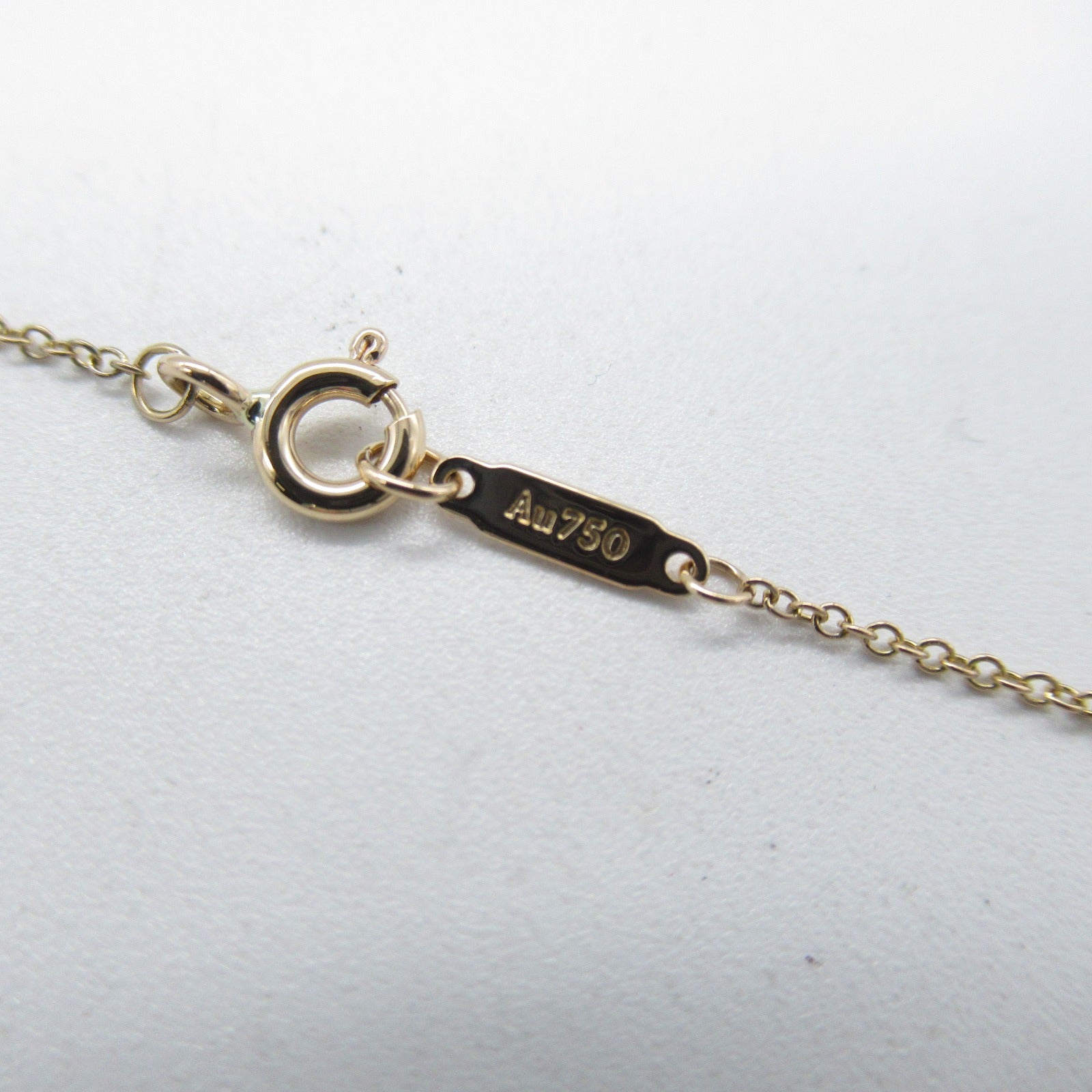 TIFFANY＆CO 【激減優惠】18K玫瑰金/PT950鉑金Schlumberger Lynn Diamond Necklace鑽石項鍊