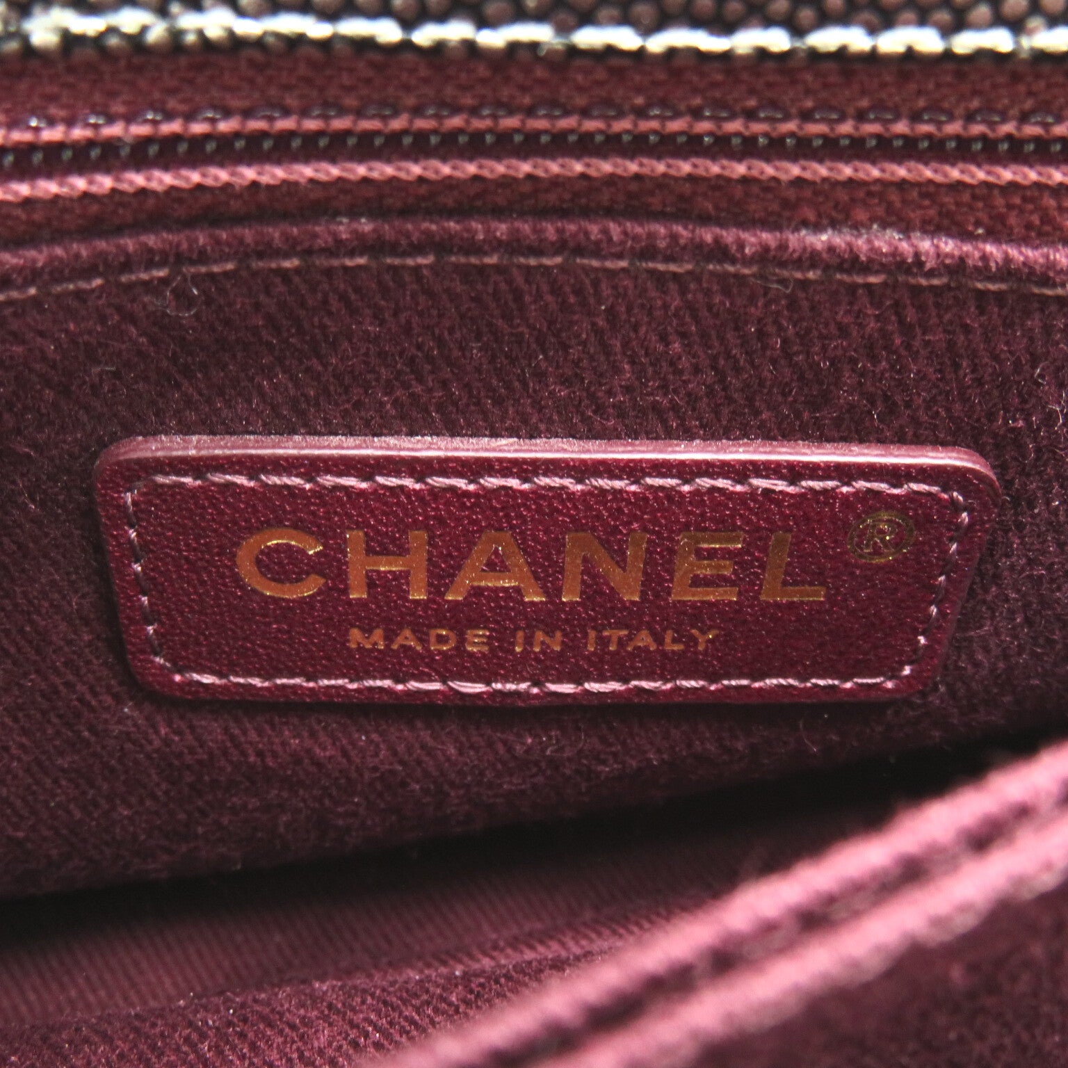 CHANEL 【激減優惠】菱格Caviar皮革Matelasse Chain Shoulder 23金扣手挽肩背兩用袋灰色