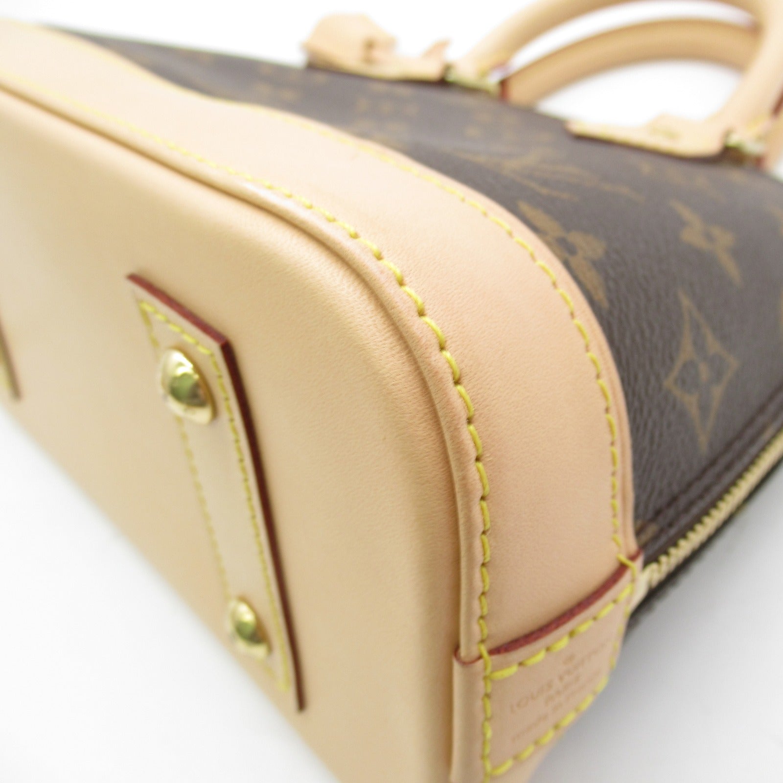LOUIS VUITTON Monogram Alma BB手挽肩背兩用袋啡色