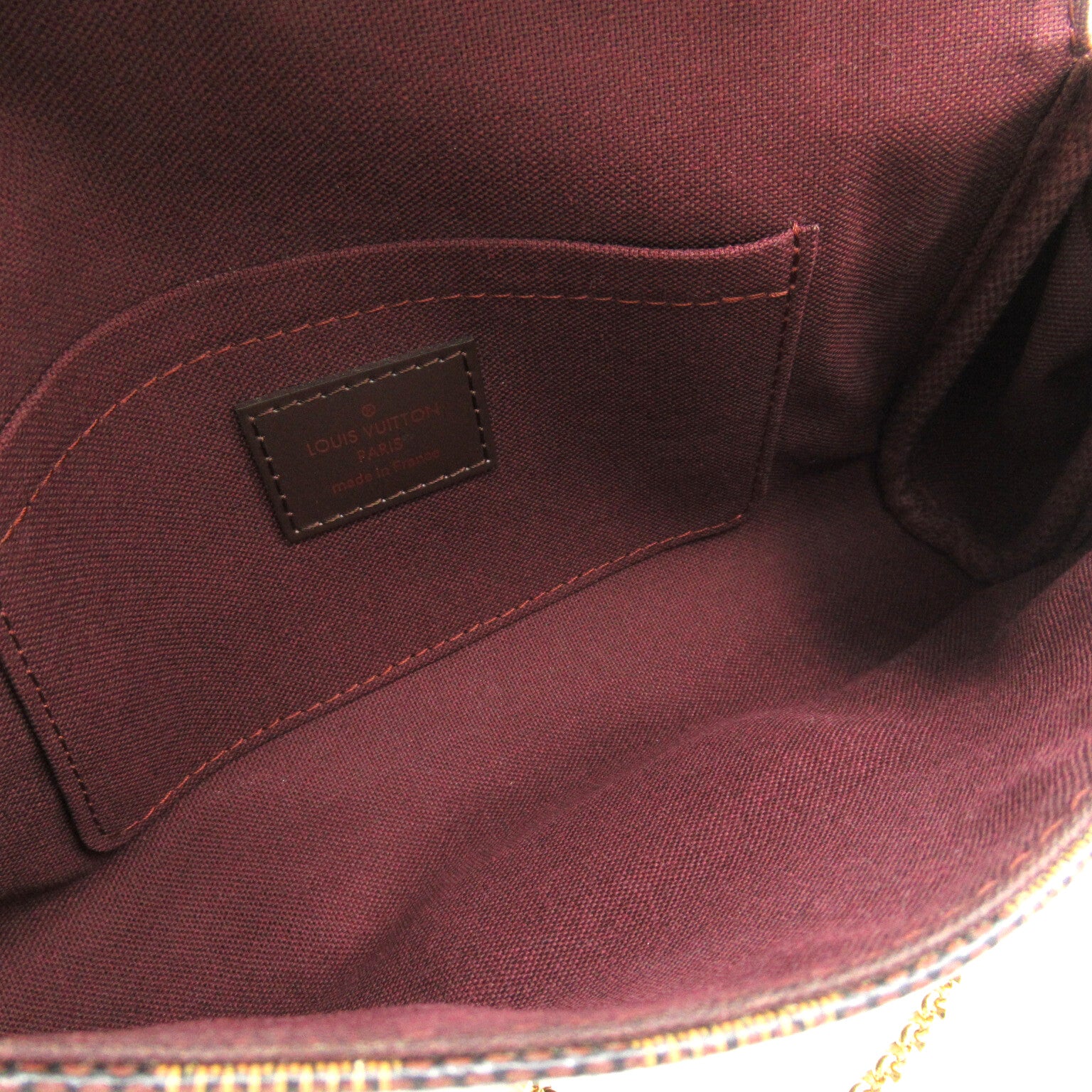 LOUIS VUITTON Damier Favorite PM手挽肩背兩用袋啡色