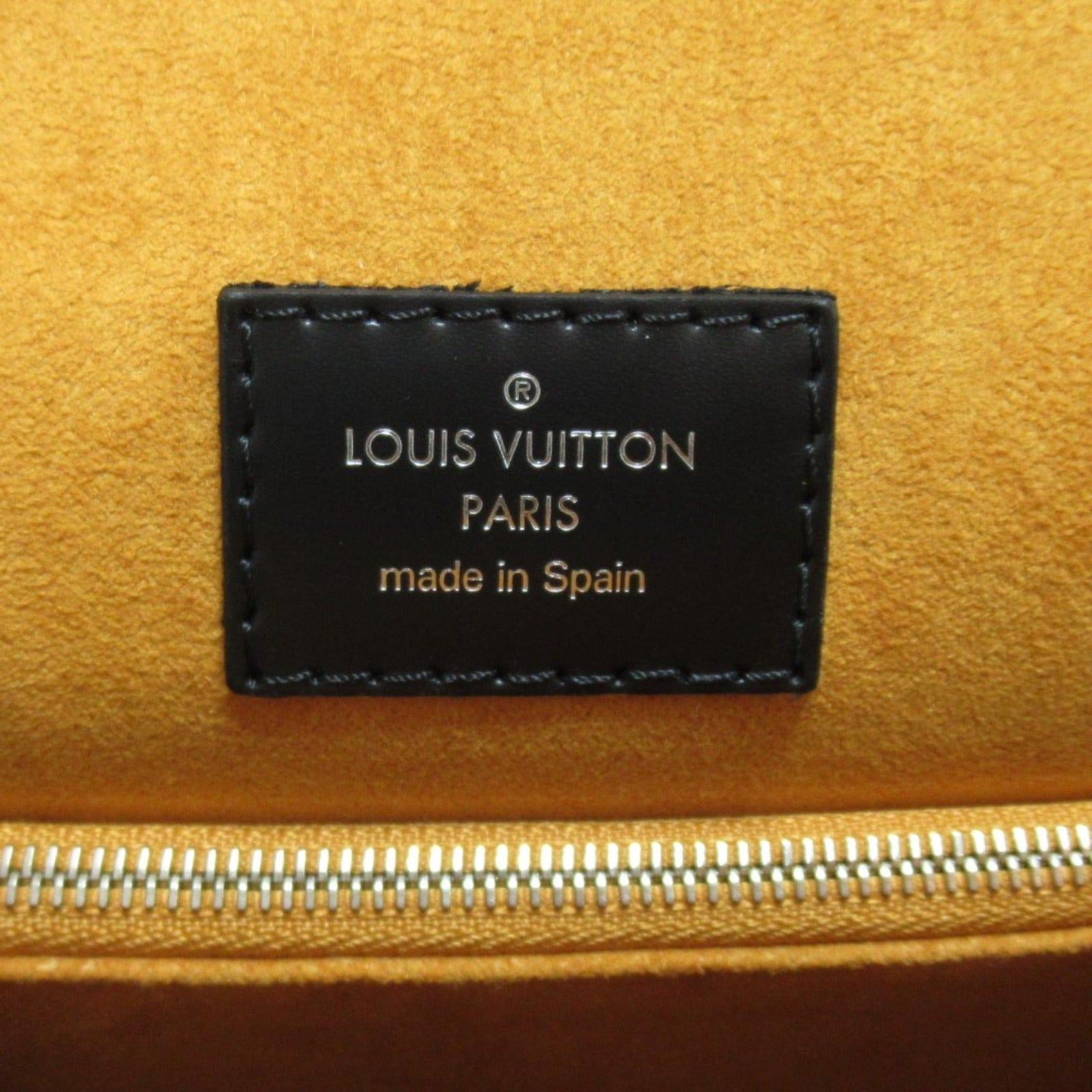 LOUIS VUITTON Epi GrenellePM銀扣手挽肩背兩用袋黑色