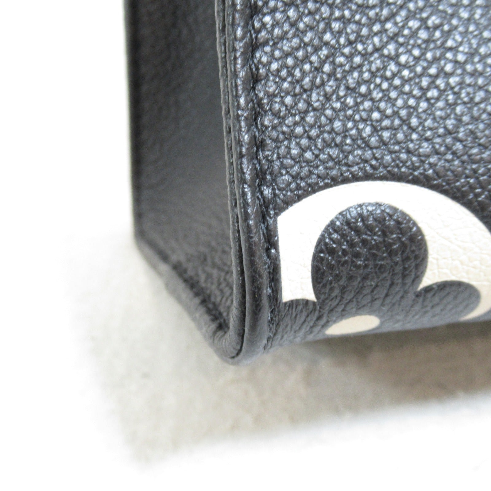 LOUIS VUITTON **【激減優惠】Monogram Empreinte On The Go PM金扣手挽肩背兩用袋黒色/米色