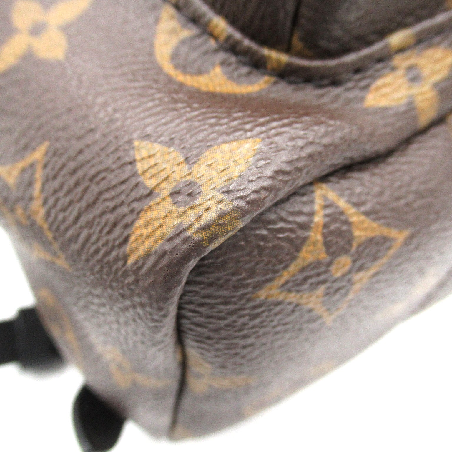 LOUIS VUITTON Monogram Palm Springs PM金扣背包啡色