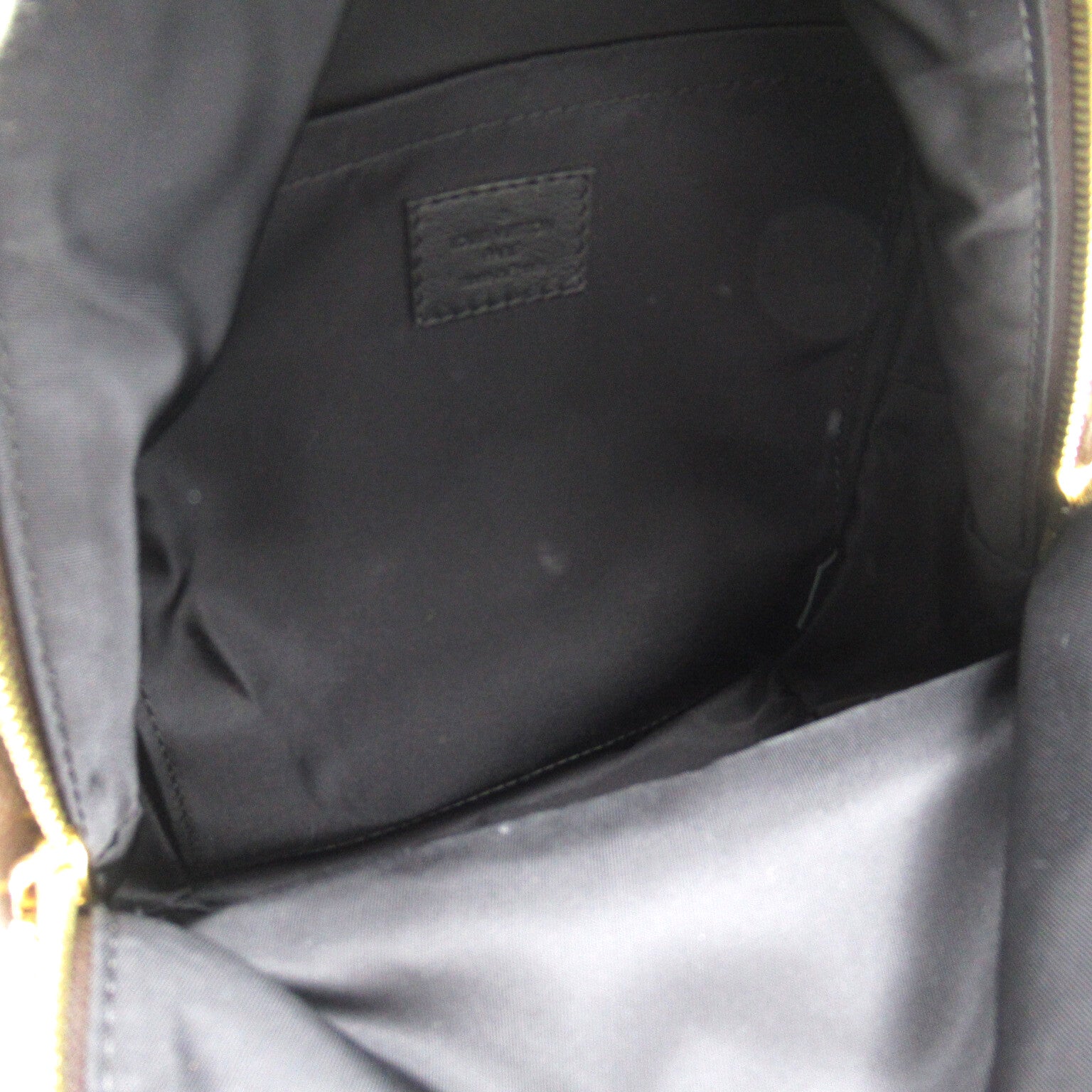 LOUIS VUITTON Monogram Palm Springs PM金扣背包啡色