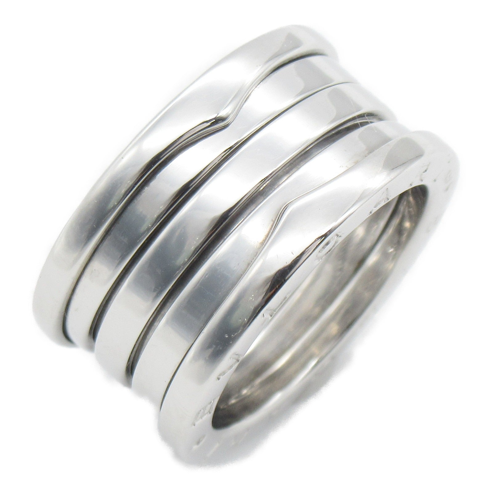 BVLGARI 18K白金B-zero1 Ring戒指US#5.5/Bvlgari#52