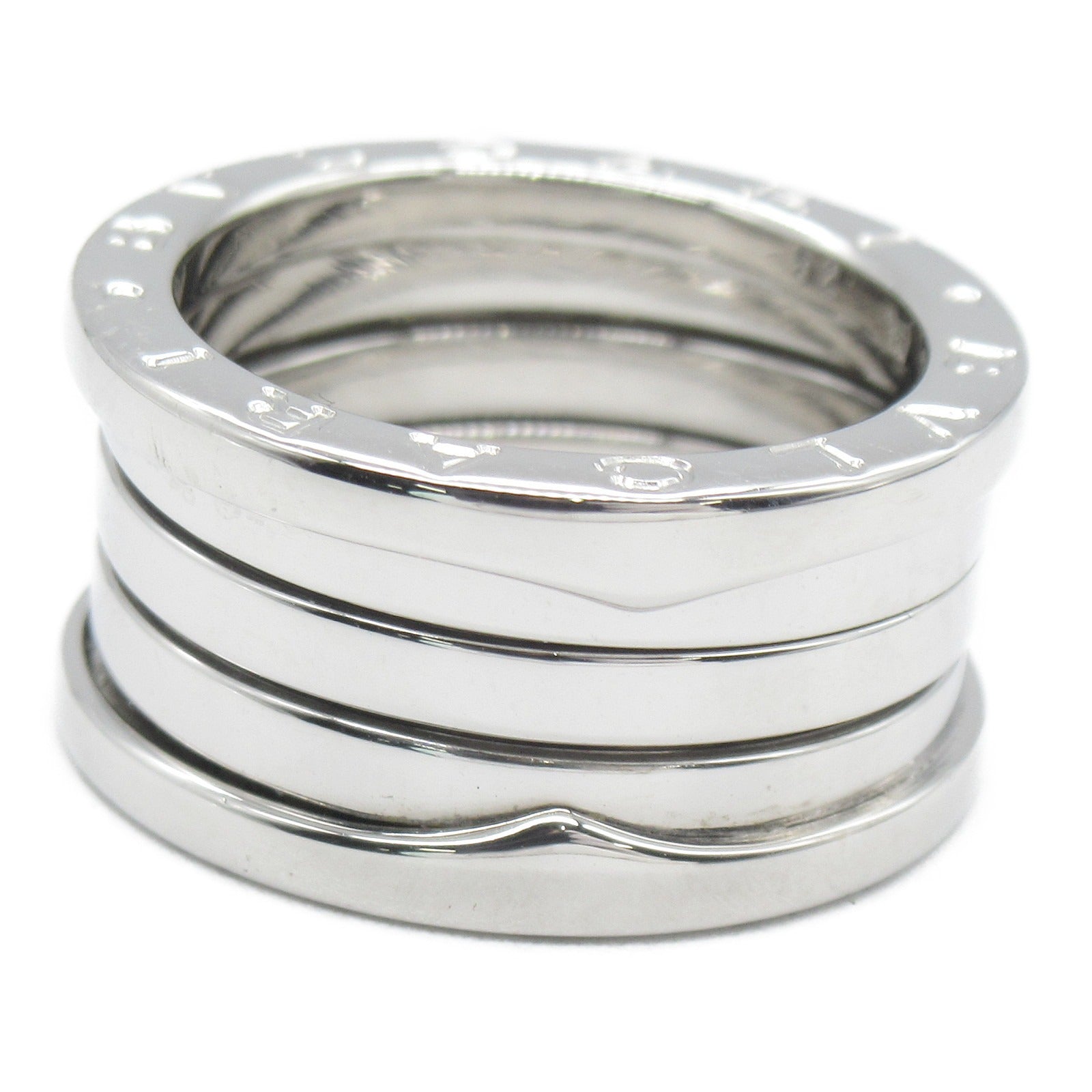 BVLGARI 18K白金B-zero1 Ring戒指US#5.5/Bvlgari#52