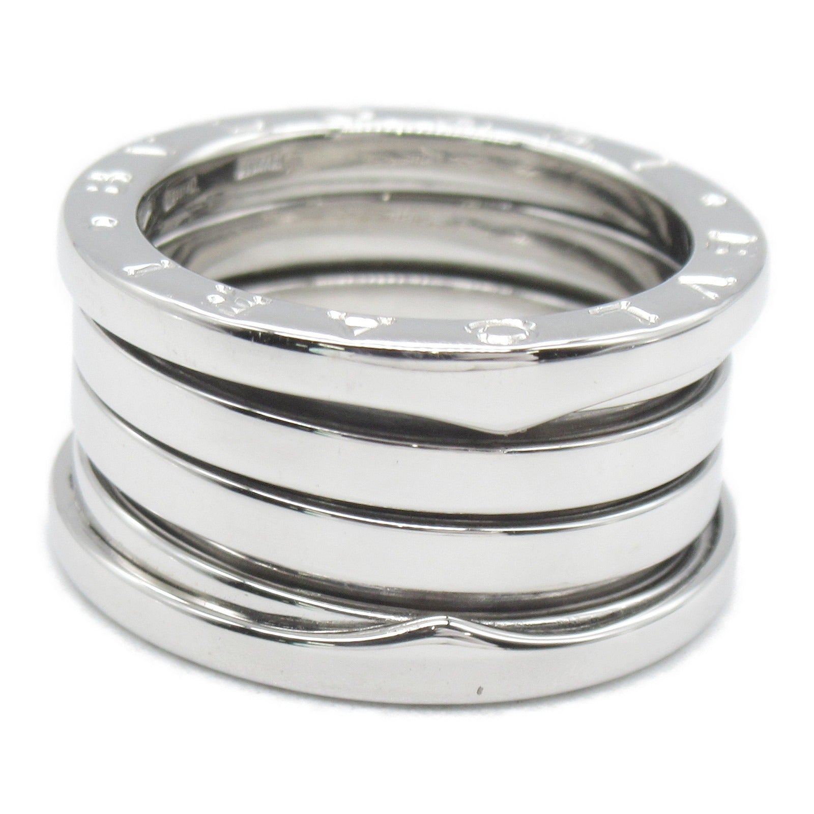 BVLGARI 18K白金B-zero1 Ring戒指US#5.5/Bvlgari#52