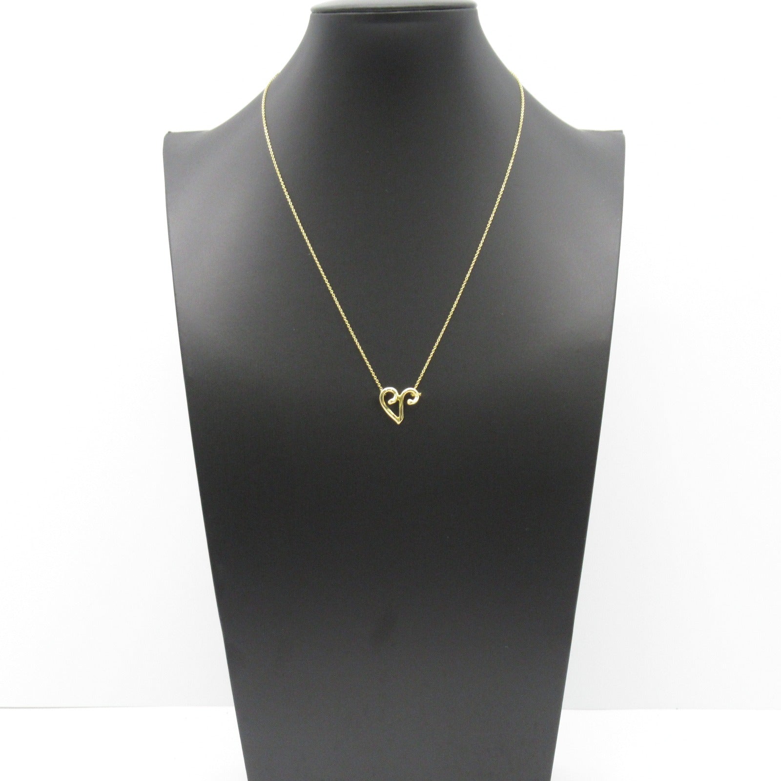 TIFFANY＆CO 【激減優惠】18K黃金Initial V Necklace項鍊