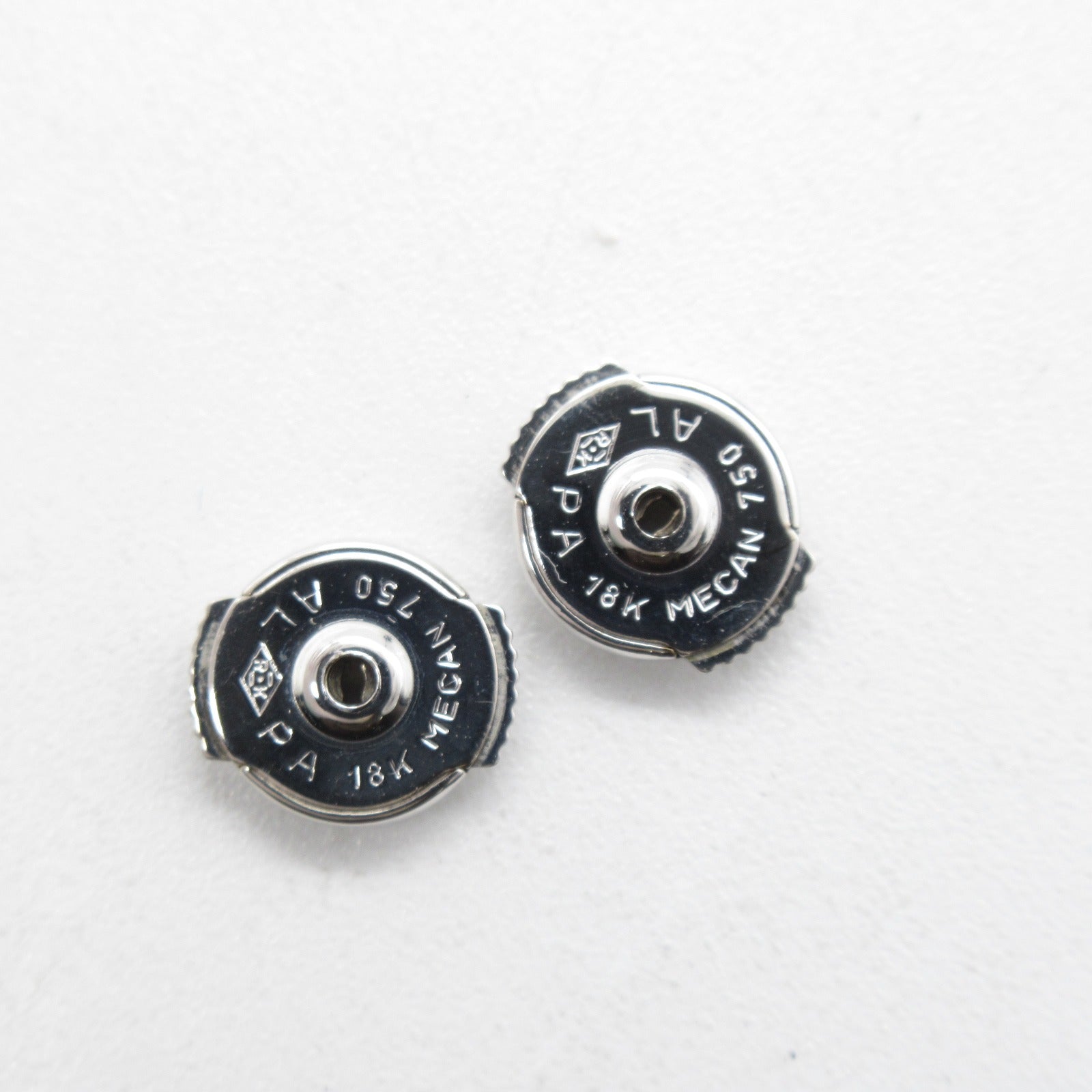 CARTIER 18K白金Love Hoop Earrings耳環