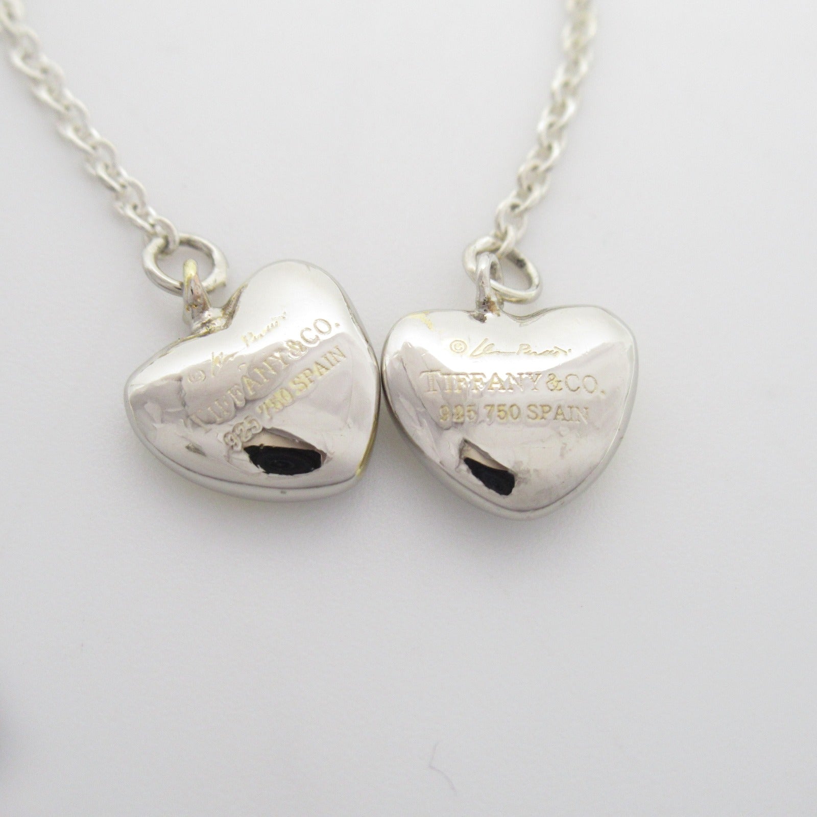 TIFFANY＆CO 【激減優惠】18K黃金/925純銀Multi Heart Drop Earrings耳環