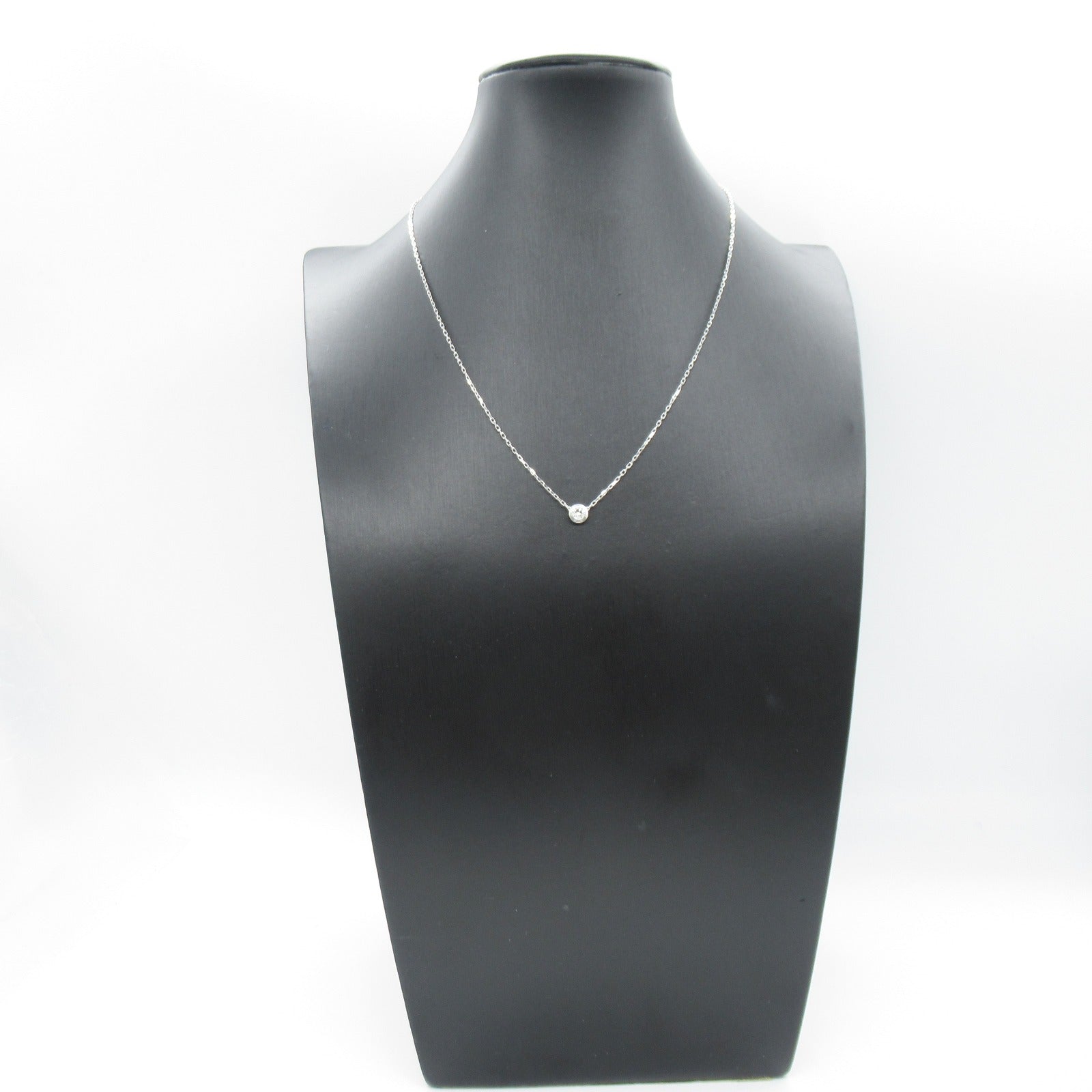 CARTIER 【激減優惠】18K白金D'Amour LM Diamond Necklace鑽石項鍊