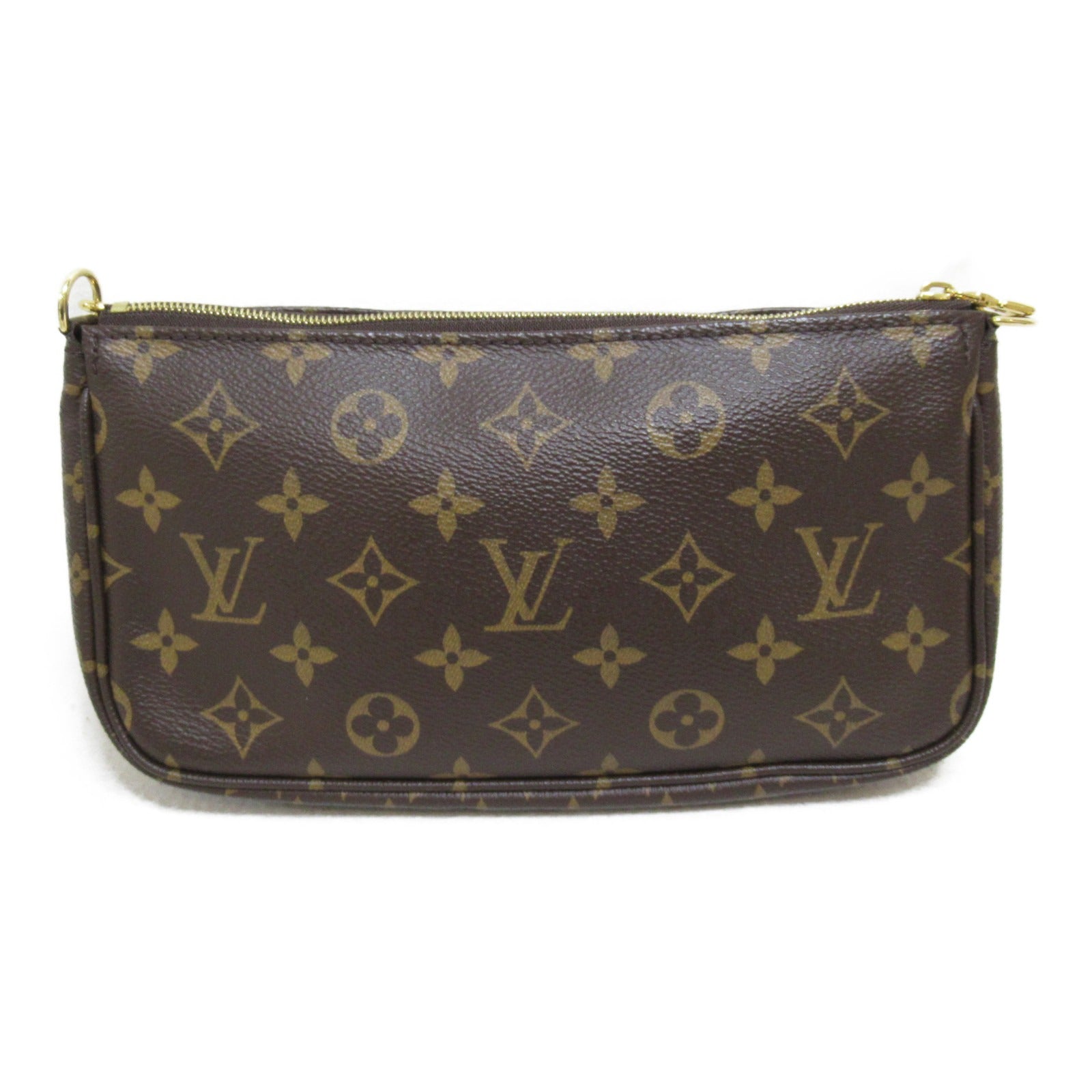 LOUIS VUITTON Monogram Multi Pochette Accessoires手挽袋啡色