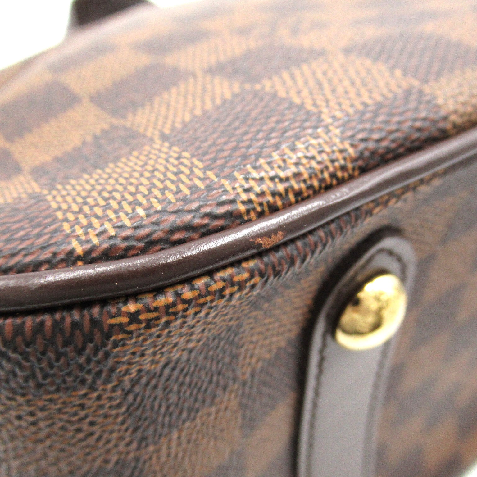 LOUIS VUITTON 【激減優惠】Damier Cabas Rosebery金扣手挽肩背兩用袋啡色