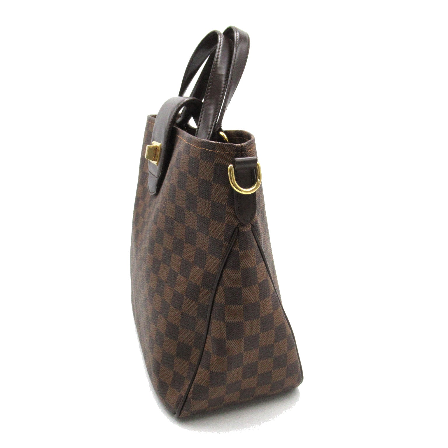 LOUIS VUITTON 【激減優惠】Damier Cabas Rosebery金扣手挽肩背兩用袋啡色