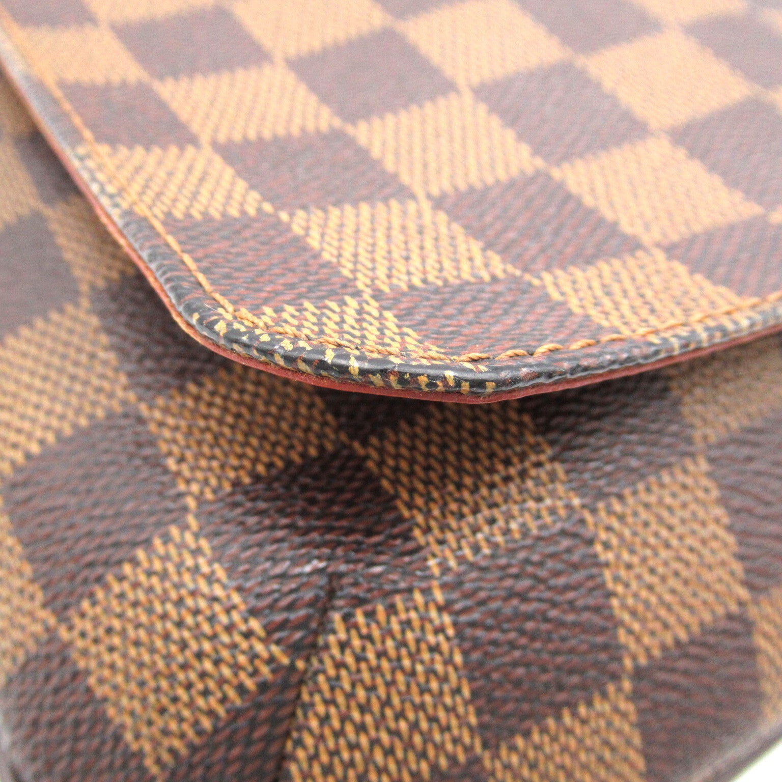 LOUIS VUITTON Damier Musette Salsa Long金扣肩背袋啡色