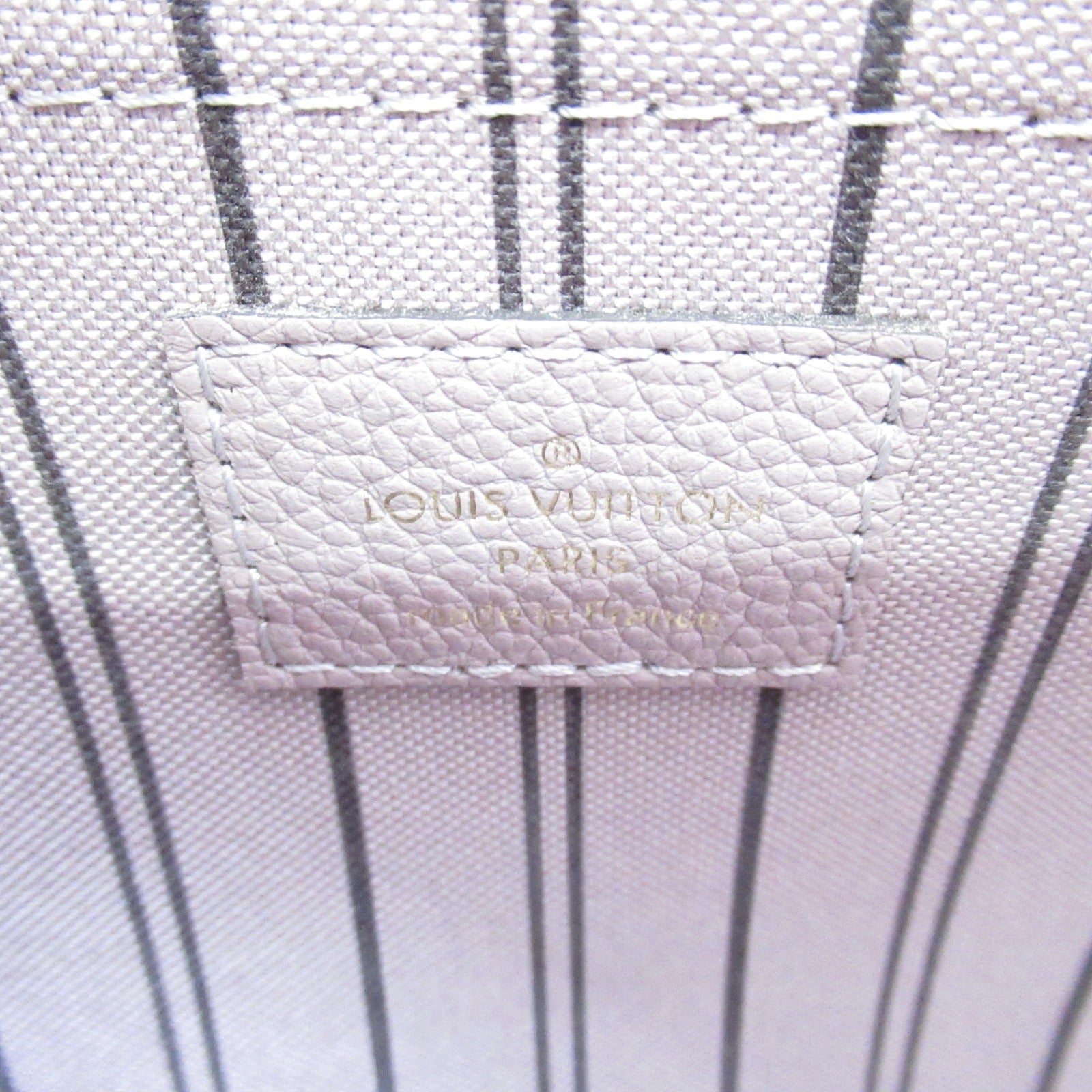 LOUIS VUITTON 【激減優惠】Monogram Empreinte Montaigne MM 2 Way Bag金扣手挽肩背兩用袋粉紅色